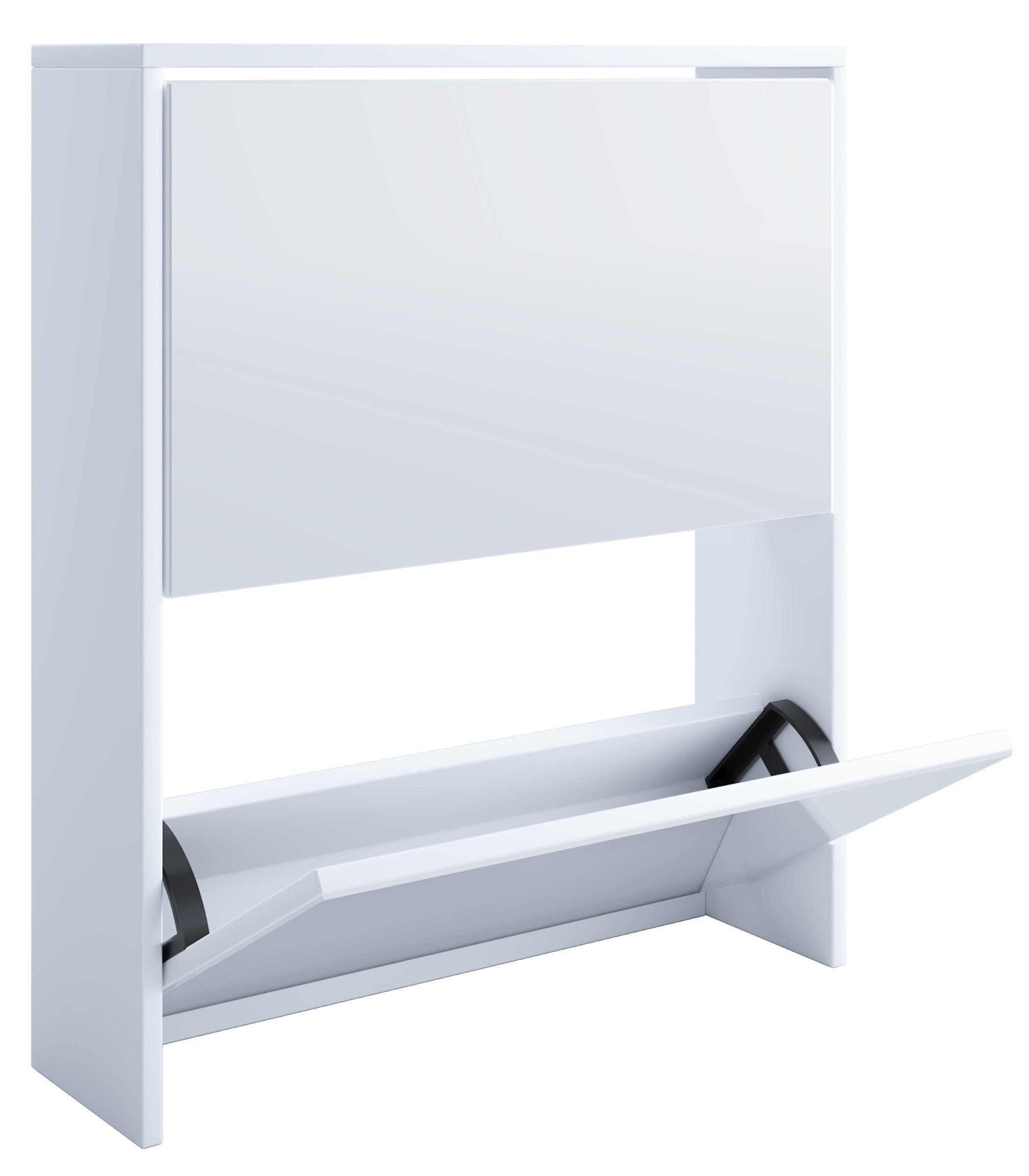 VCM Schuhschrank Holz Schuhschrank Schuhkipper Spiegel Stido L günstig online kaufen