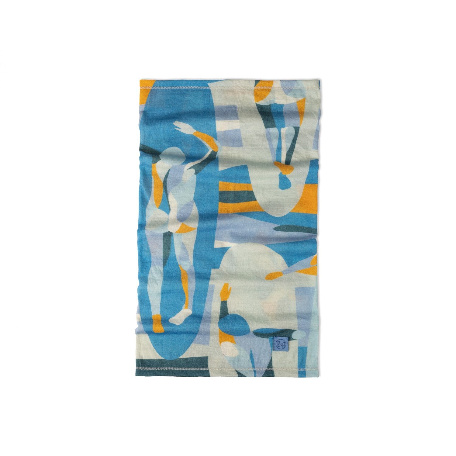 Buff Multifunktionstuch, MERINO LIGHTWEIGHT PRINTS LUVI GLORY BLUE