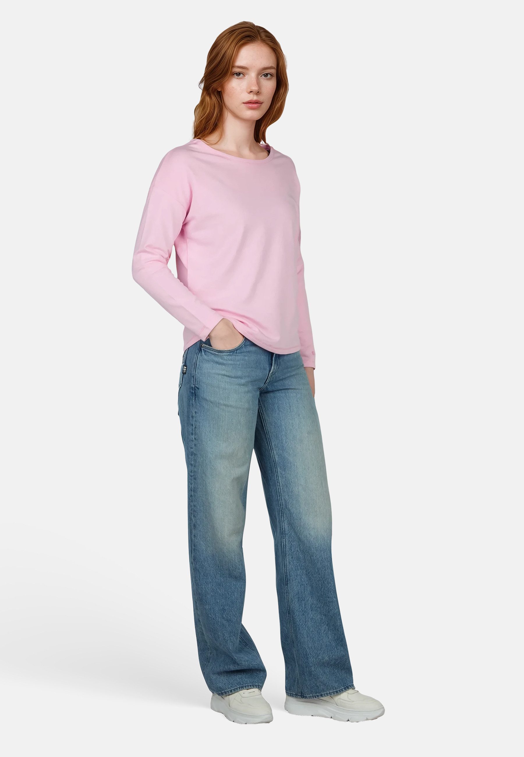 salzhaut Sweatshirt UNNERWEGS Damen Relaxed-Fit Stylischer Pullover – locker, gemütlich und nordischer Charme pur!
