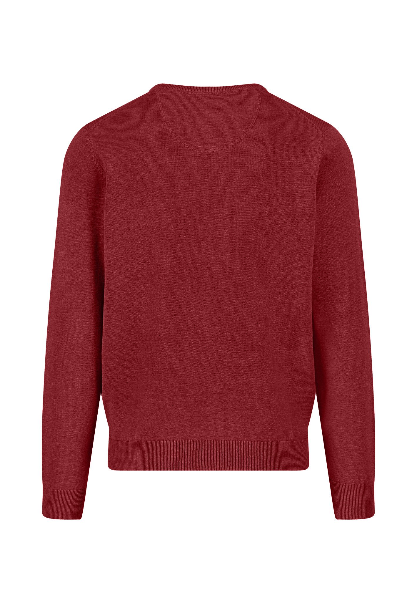 FYNCH-HATTON Strickpullover O-Neck, Superfine garnet red günstig online kaufen
