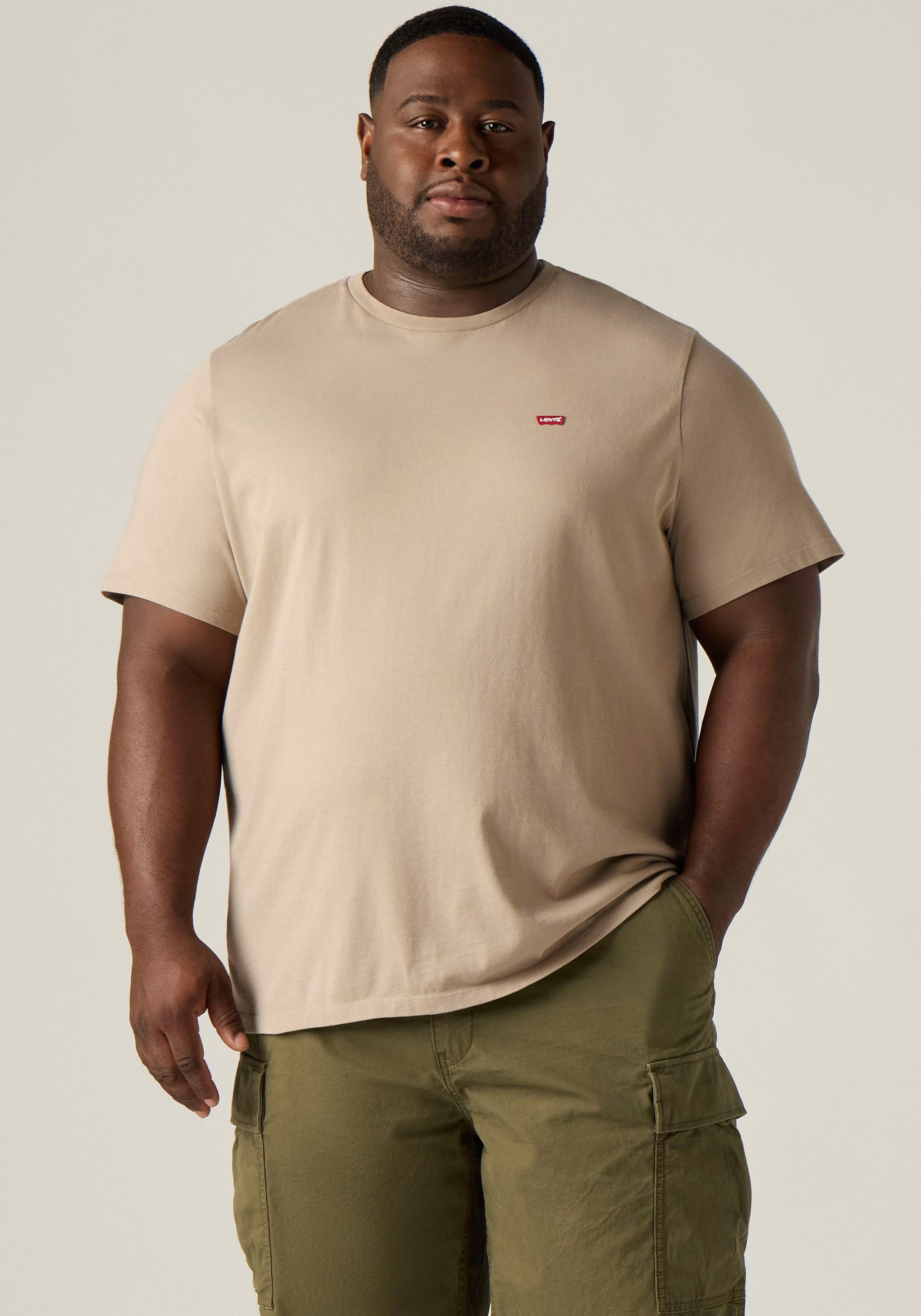 Levi's® Plus T-Shirt LE BIG ORIGINAL HM TEE mit Logo Stickerei – Bild 2 von 5