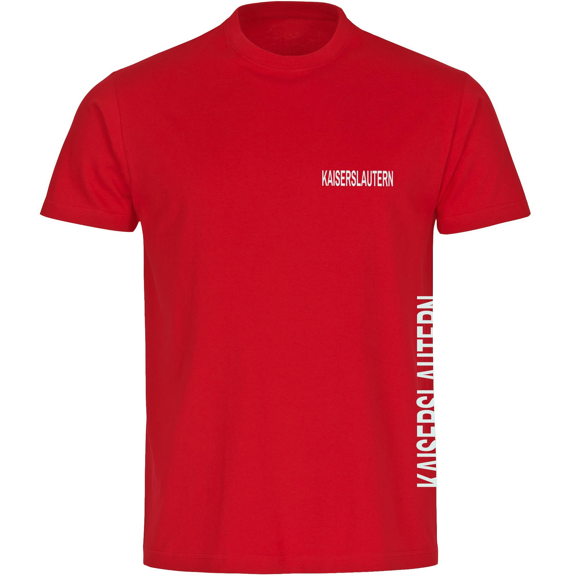 T-Shirt Herren Kaiserslautern - Brust & Seite - Männer