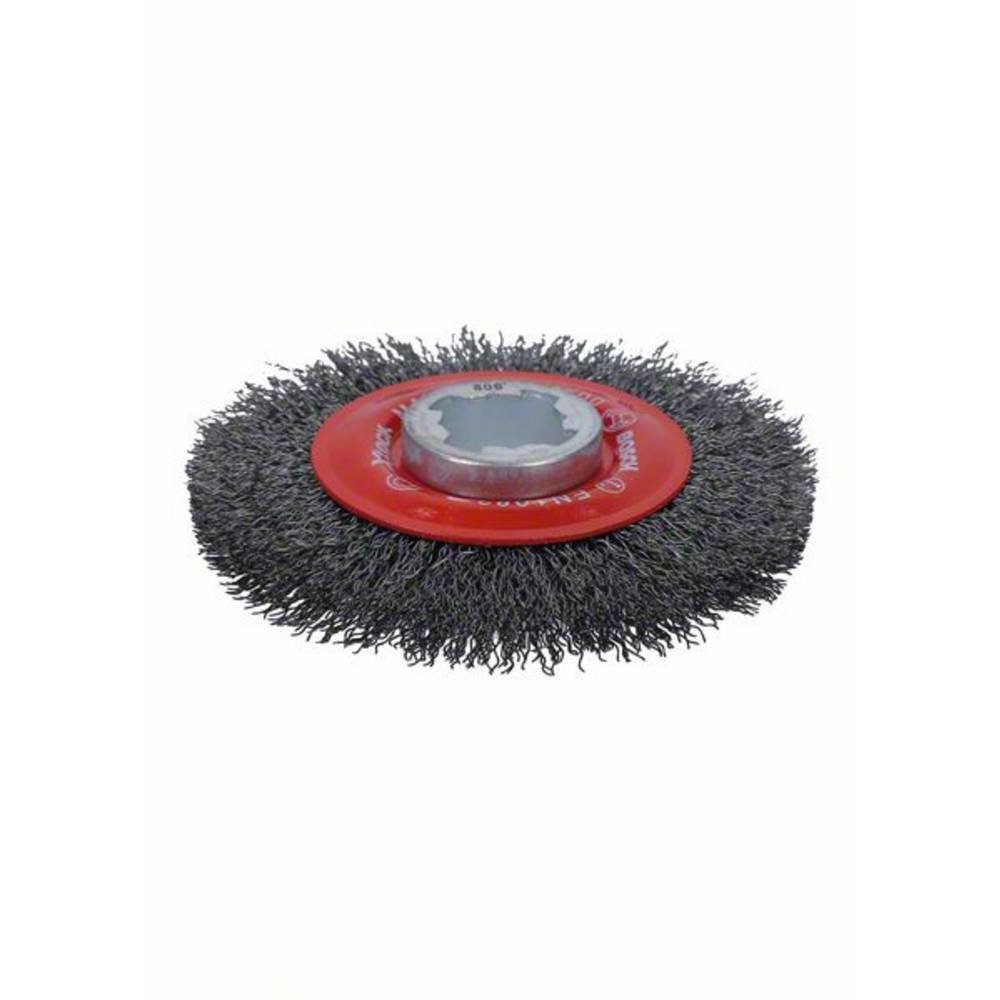 BOSCH Schleifaufsatz Scheibenbürste Clean for Metal X-LOCK, gewellt, 115 mm, 0.3 2608620732
