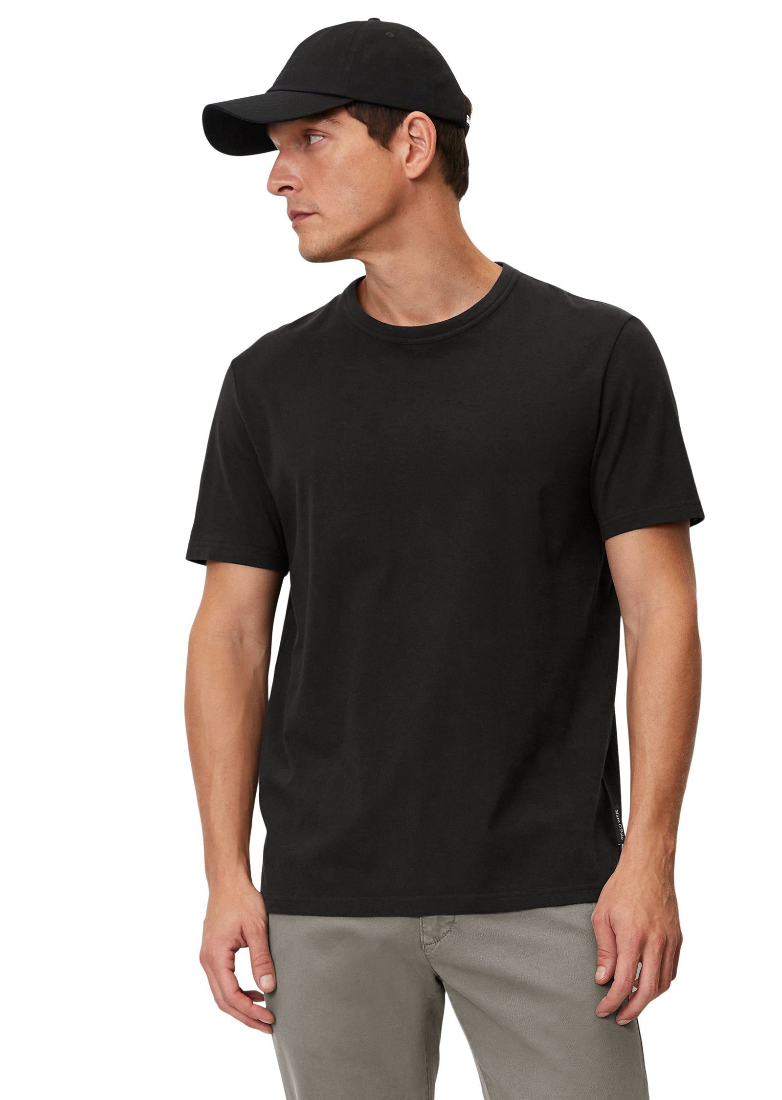 Marc O'Polo T-Shirt aus hochwertiger Bio-Baumwolle