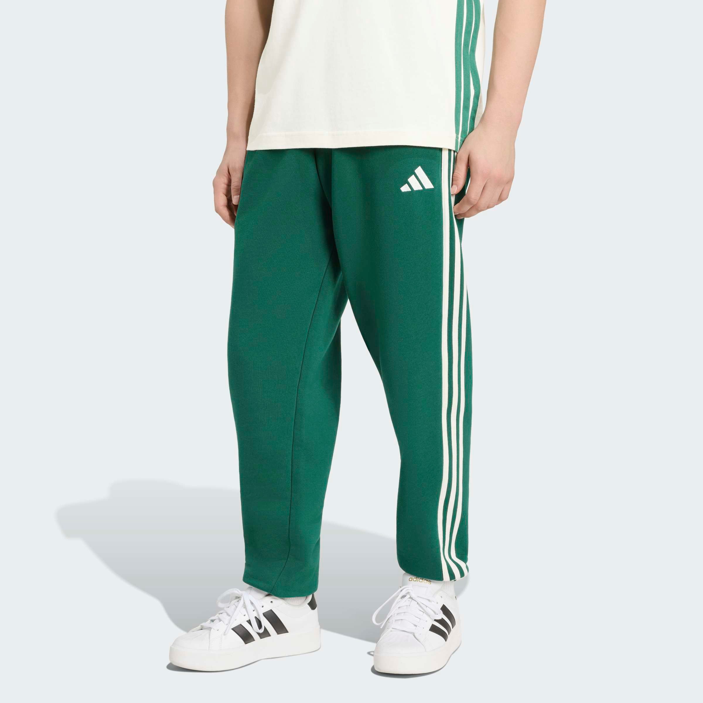 adidas Sportswear Sporthose ESSENTIALS 3-STREIFEN, SCHMAL ZULAUFEND, BÜNDCHEN