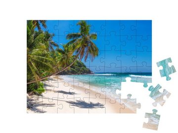 puzzleYOU Puzzle Karibisches Strandparadies auf Jamaika, 48 Puzzleteile, puzzleYOU-Kollektionen Jamaika