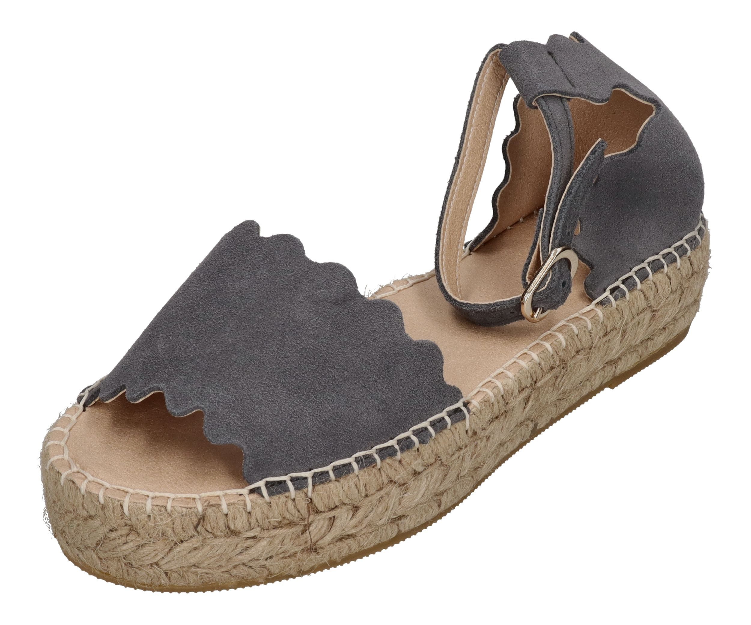 espadrij l´originale LYON Sandalette Asphalt