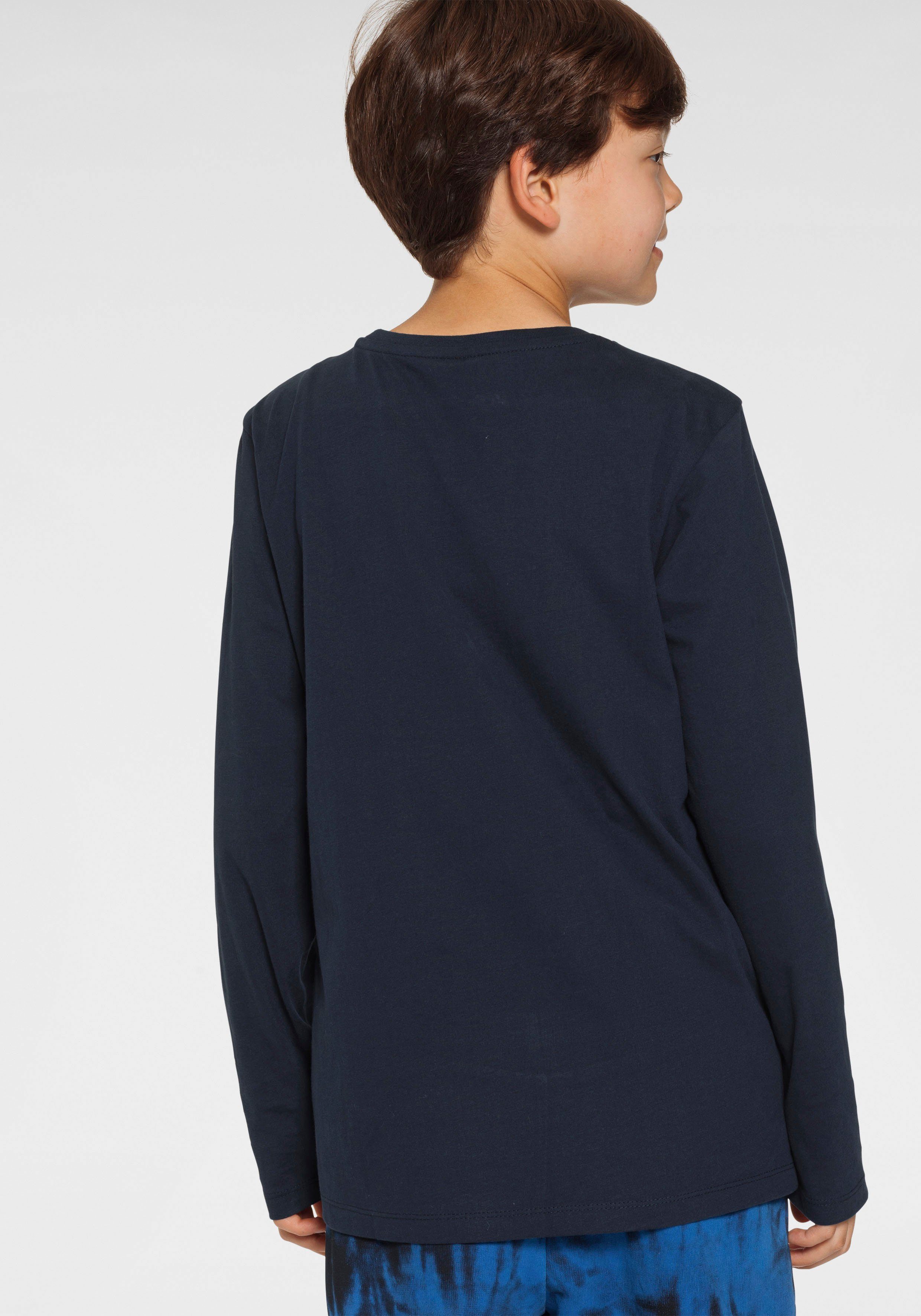 Druck mit Bench. trendigem Langarmshirt