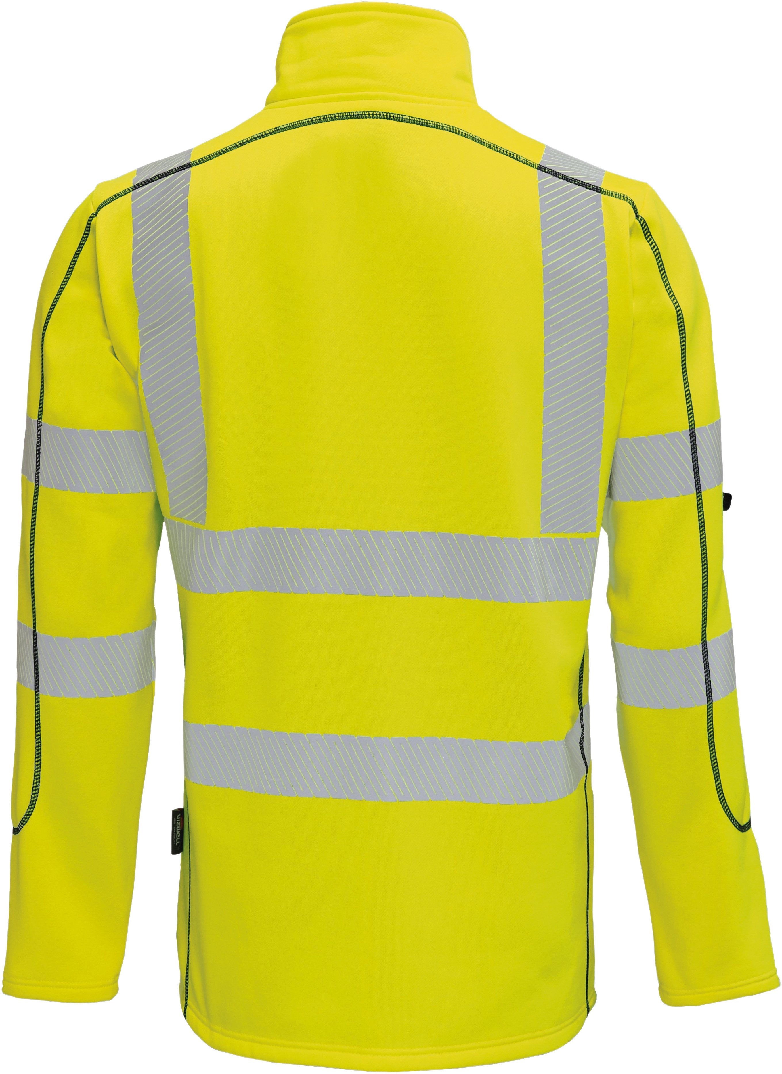 vizwell Funktionsshirt Warnschutz Coolpass-Fleece Arbeitsshirt leuchtorange günstig online kaufen