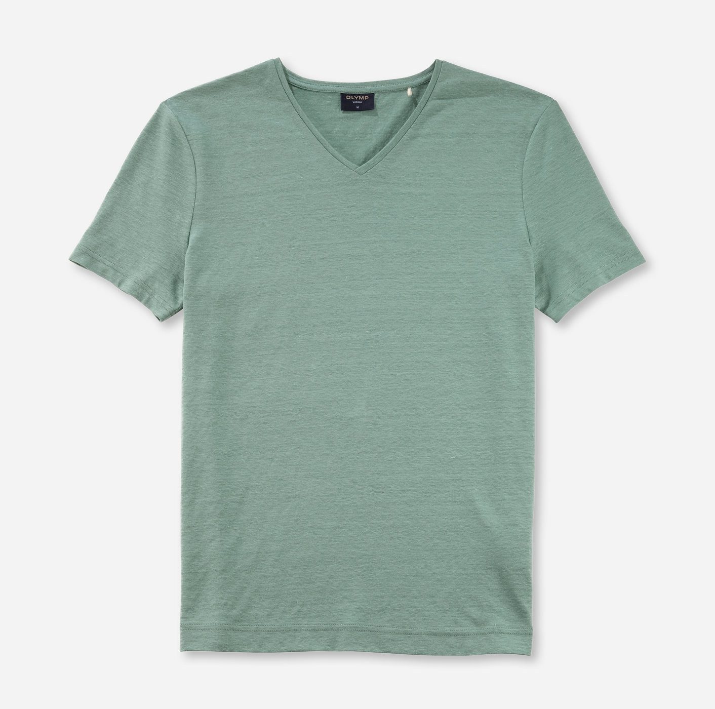 OLYMP T-Shirt Linen V-Neck T-Shirt günstig online kaufen