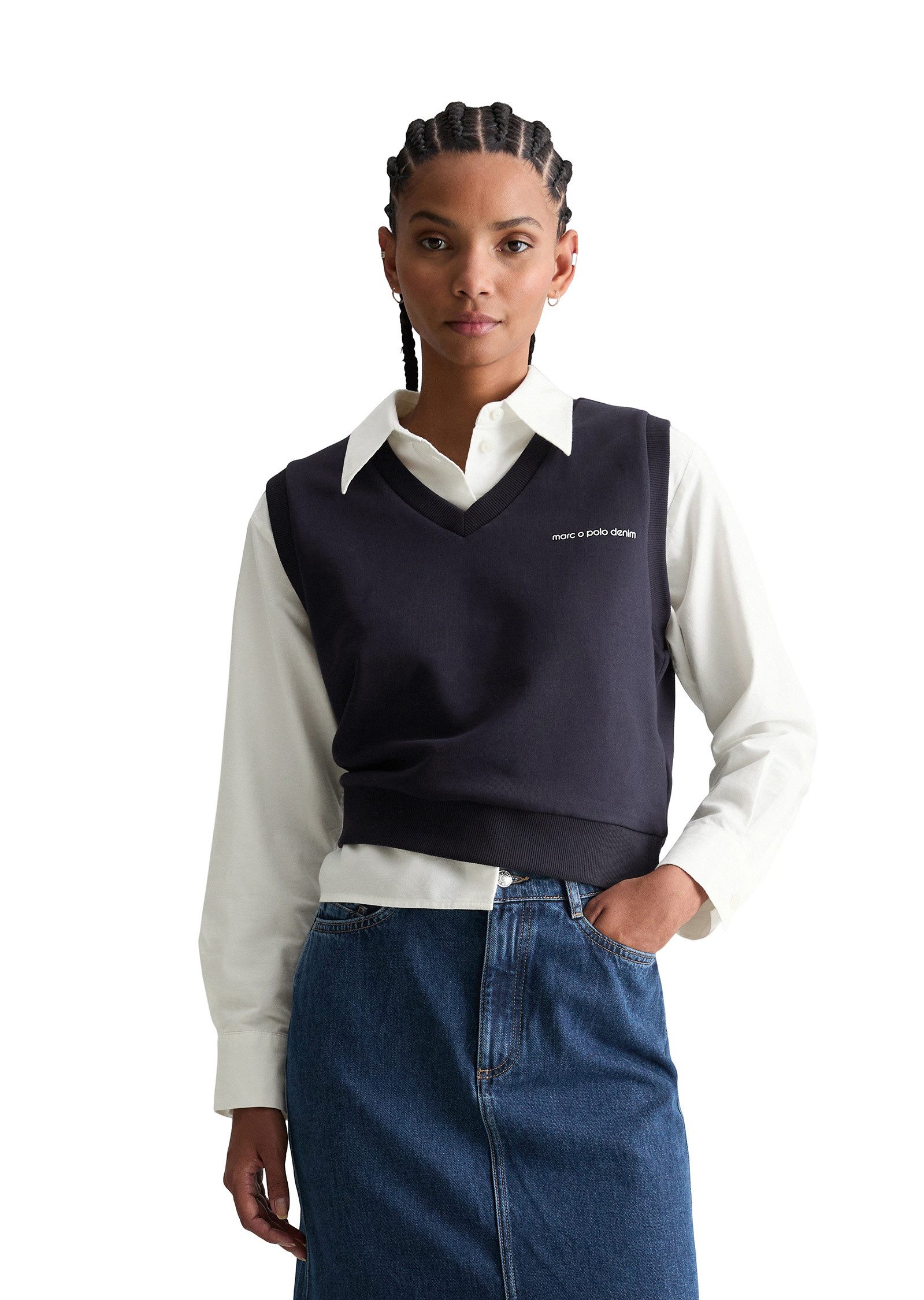 Marc O'Polo DENIM Sweatshirt aus Organic Cotton