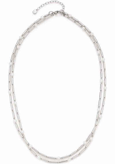 LEONARDO Kette ohne Anhänger Halskette Mirella, 023336, mit Süßwasserzuchtperle