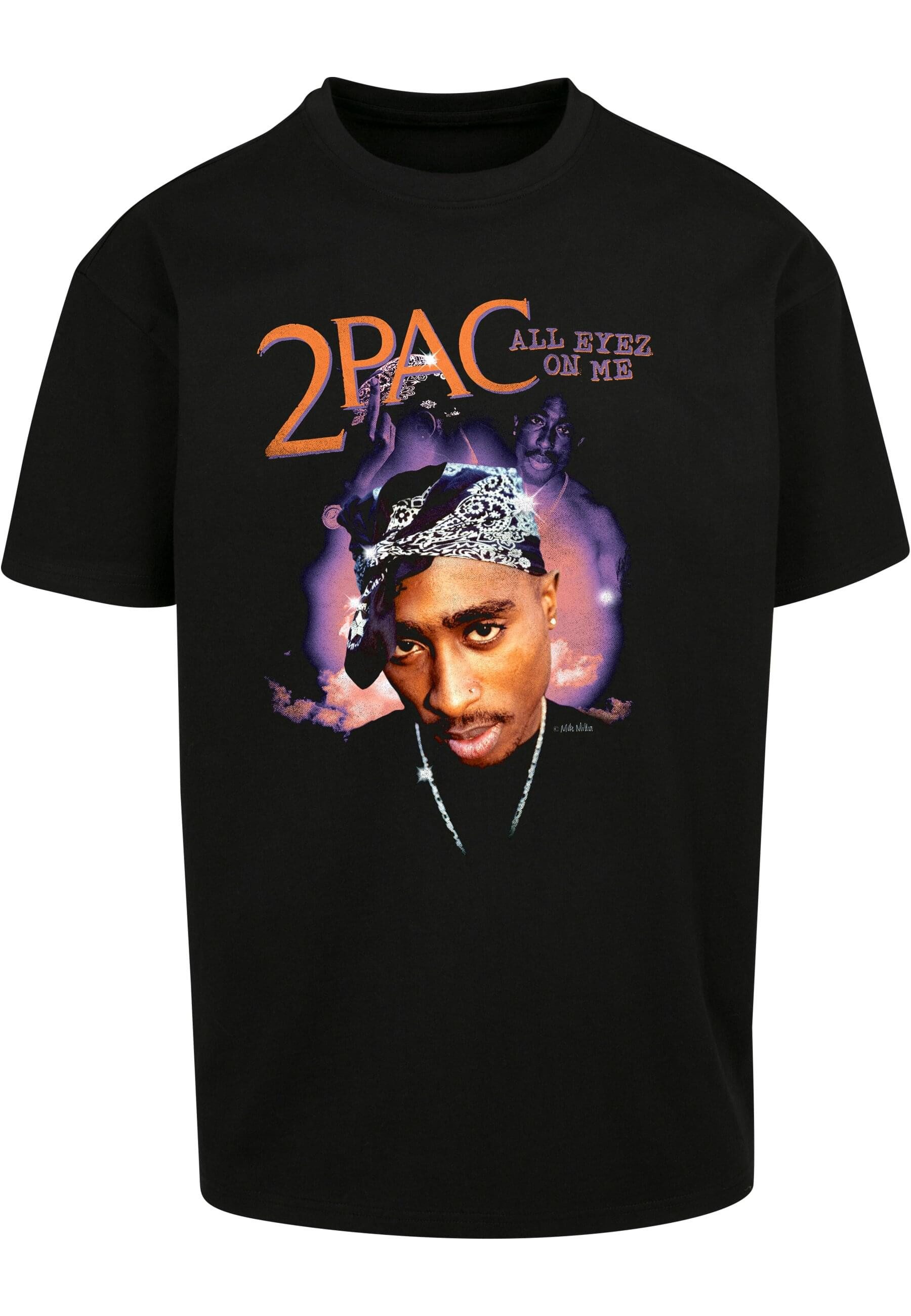 MisterTee T-Shirt MisterTee Herren Tupac All Eyez On Me Anniversary Oversize Tee (1-tlg)