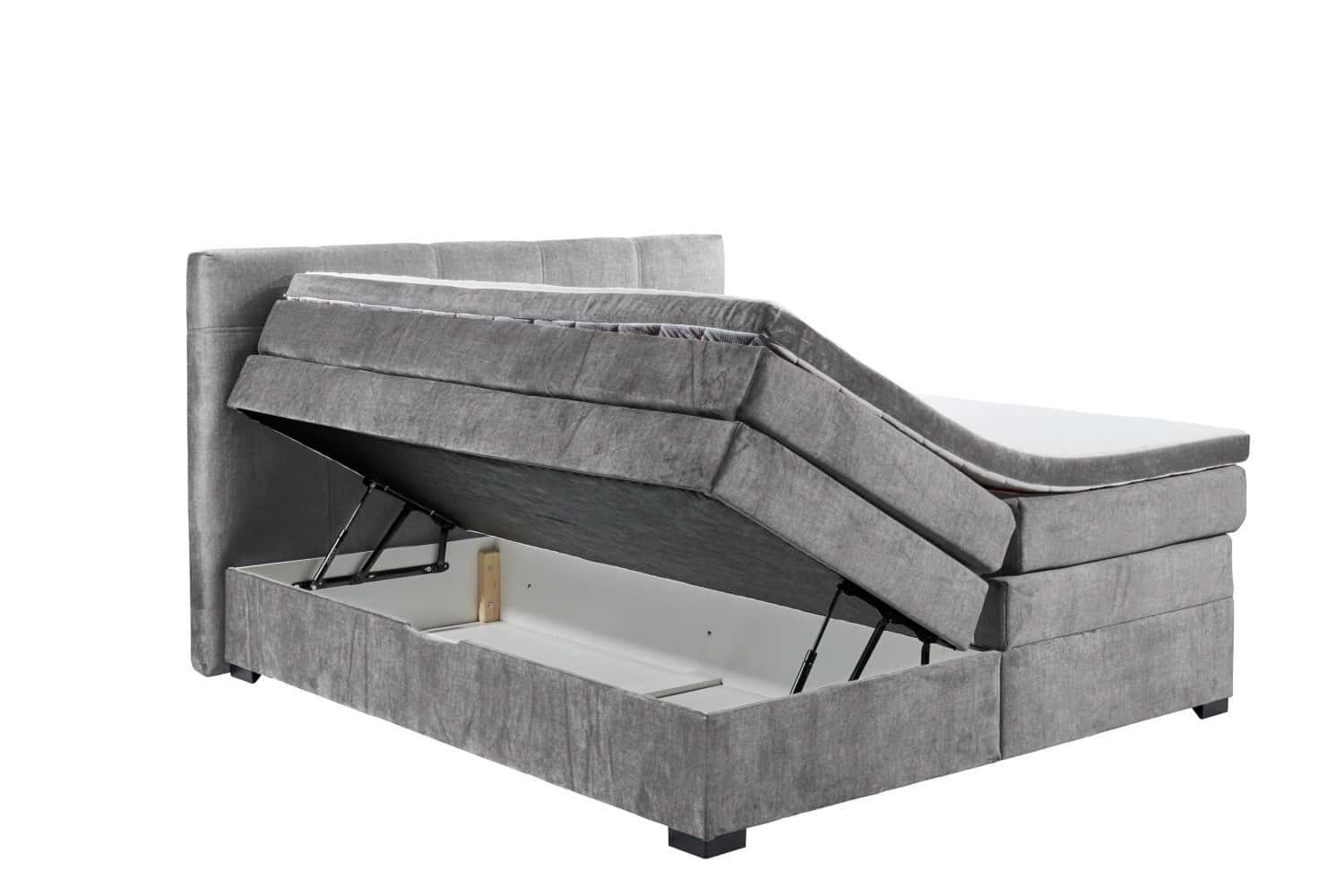 ED EXCITING DESIGN Boxspringbett Fanes, mit Bettkästen
