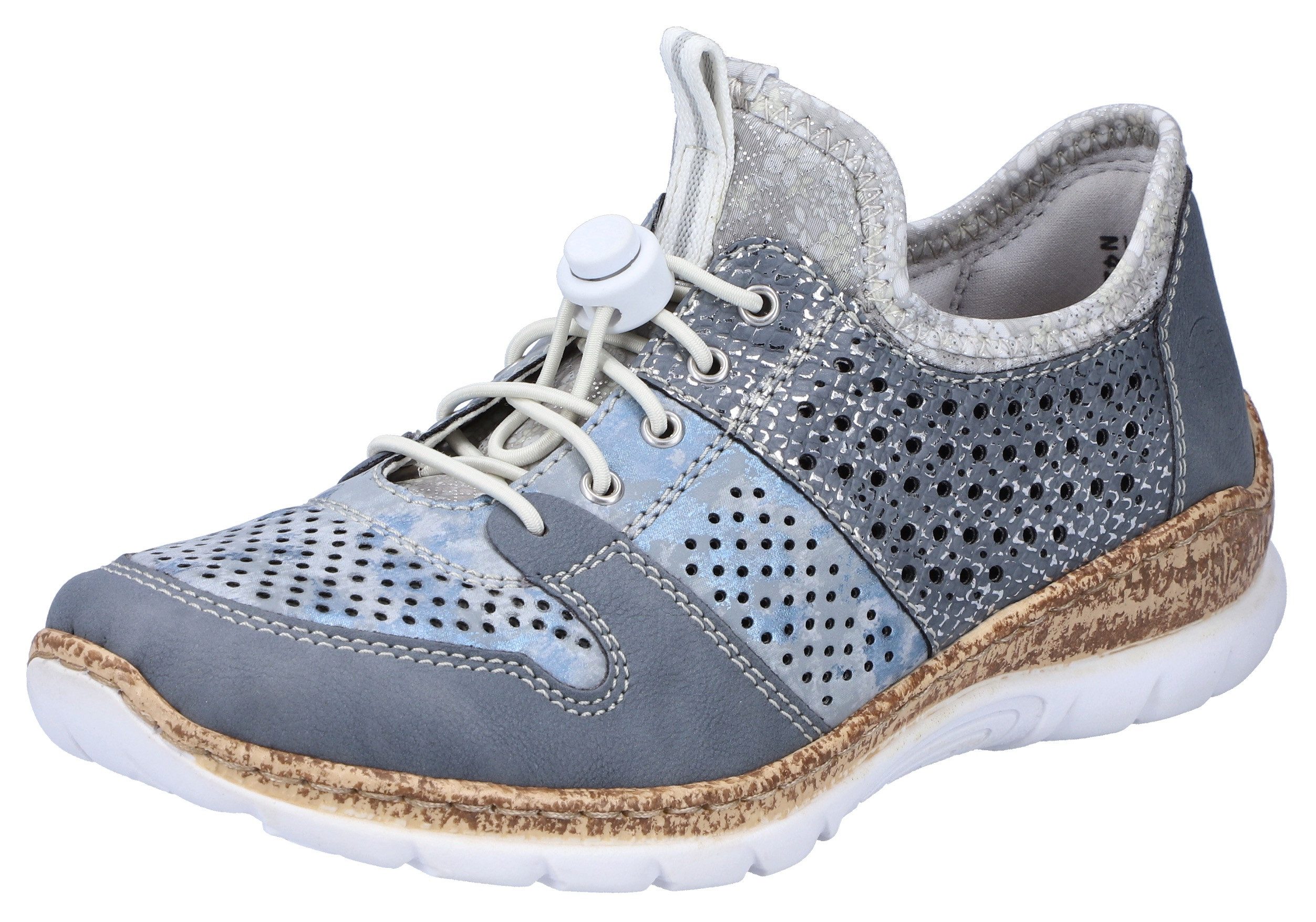 Rieker Slip-On Sneaker Slipper, Schlupfschuh mit MemoSoft-Ausstattung günstig online kaufen