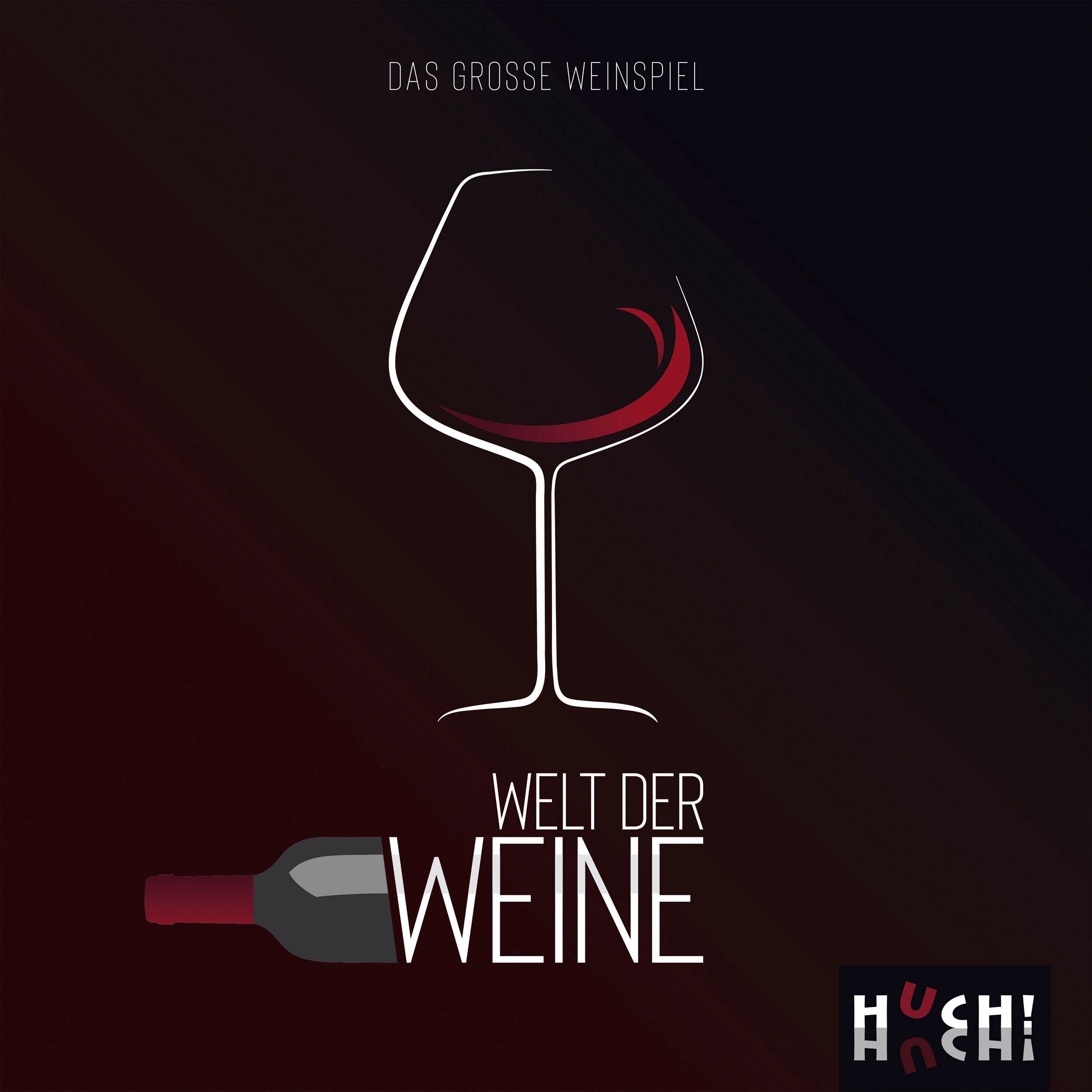HUCH! Spiel Welt der Weine (Neuauflage), Lifestylespiel, Made in Germany