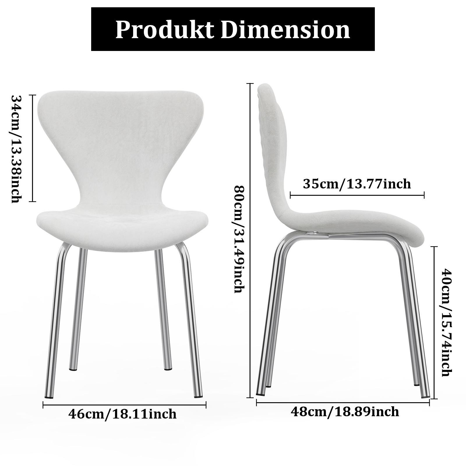 JEOBEST Esszimmerstuhl Stuhl mit Sitzfläche aus günstig online kaufen