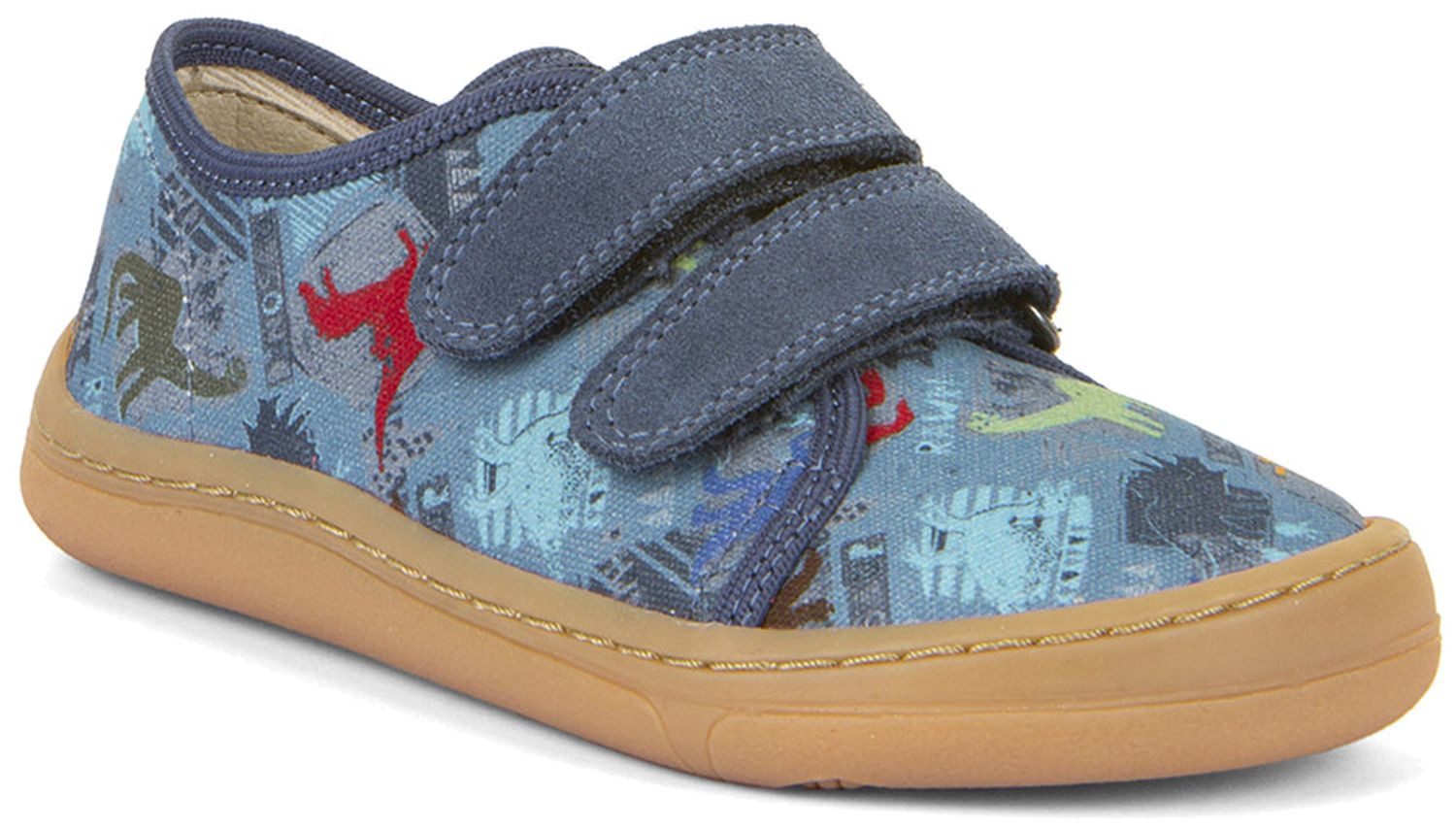 Froddo Barefoot Canvas Dark Denim Schnürschuh