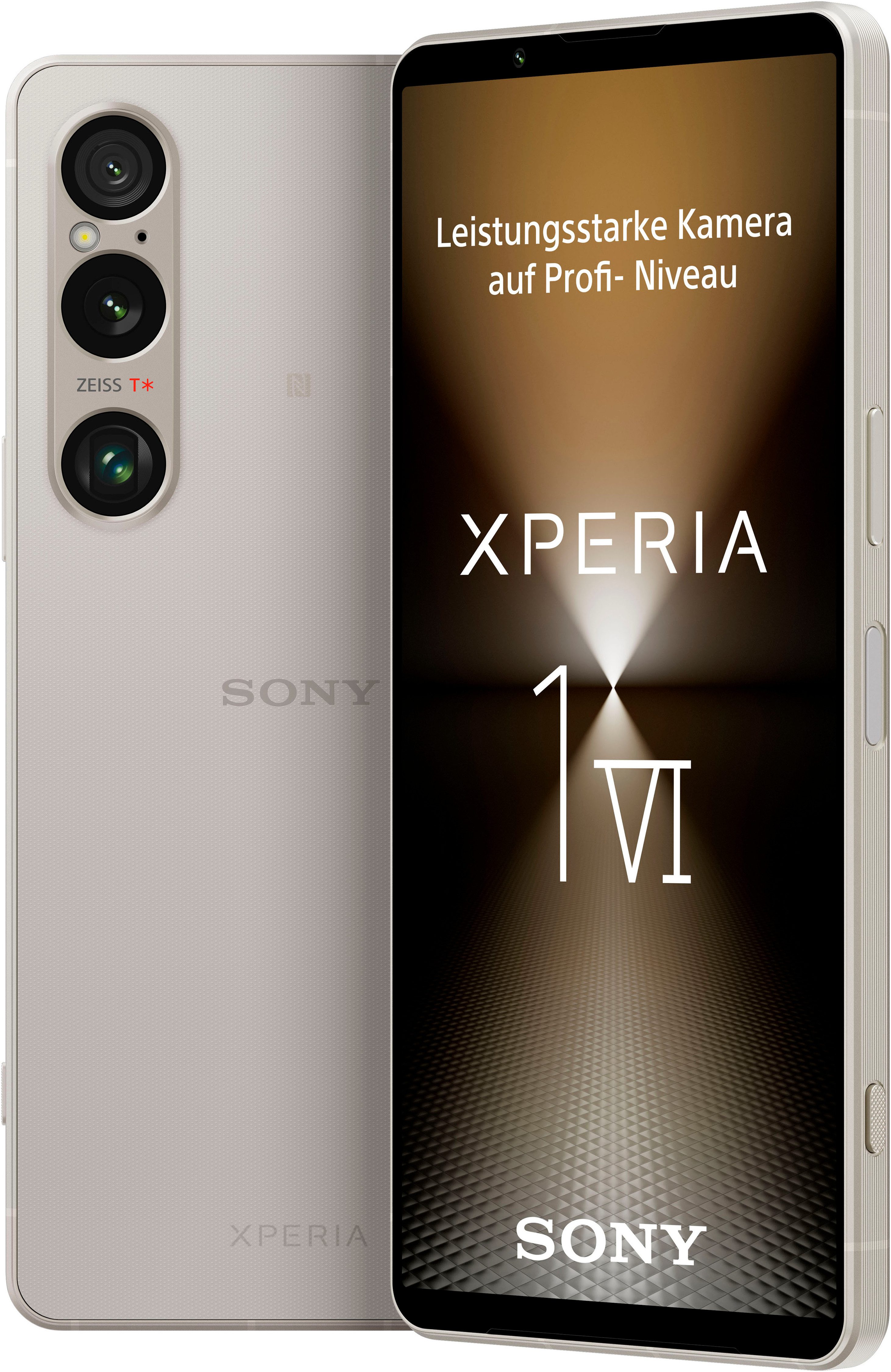 Sony Xperia 1 VI Smartphone (16,5 cm/6,5 Zoll, 256 GB Speicherplatz, 52 MP Kamera)