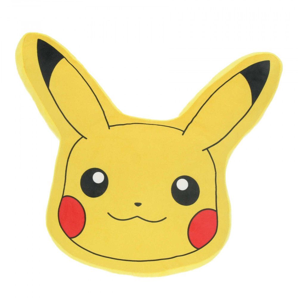 Nickelodeon Dekokissen Pokemon Pikachu Kissen ca. 38 cm Kinder figürlich Kinderzimmer