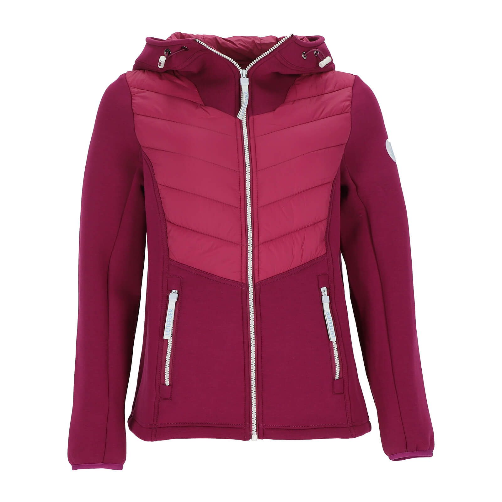 Leitfeuer Steppjacke Damen Hybridjacke mit Kontrast-Steppung günstig online kaufen