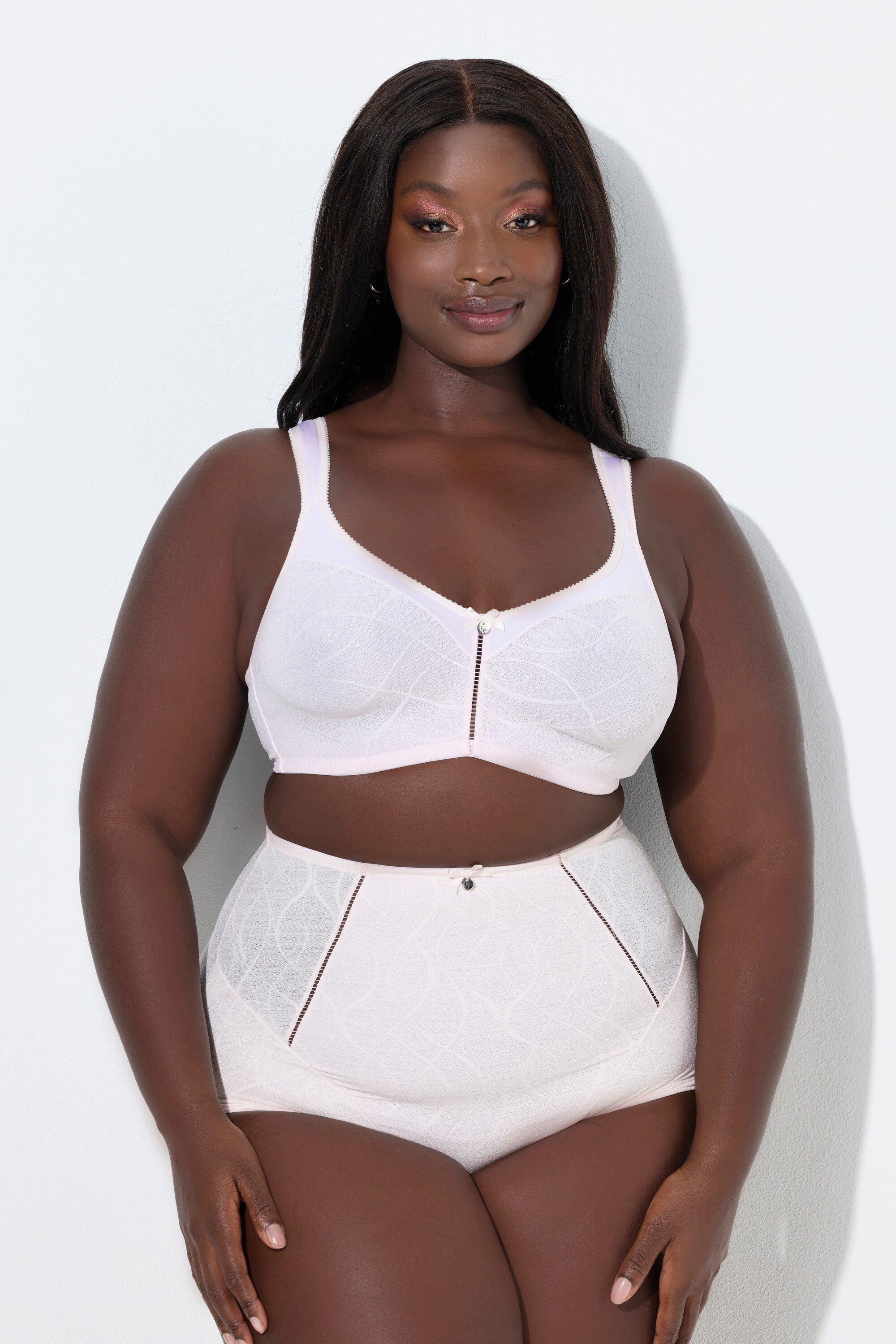 Ulla Popken Bügel-BH Soft-BH Spitze ohne Bügel