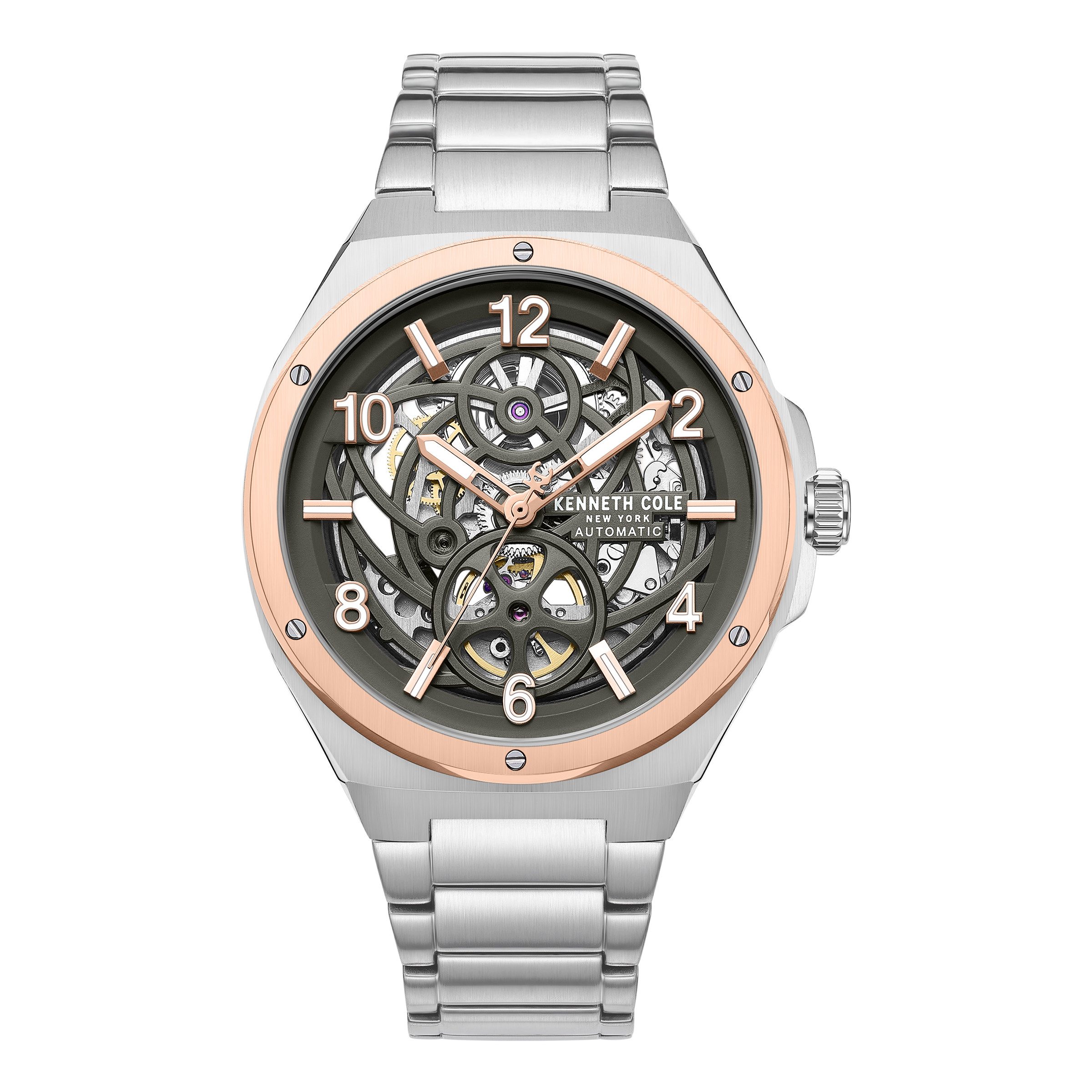 Kenneth Cole Automatikuhr Automatikuhr Herrenuhr 51,5 mm Automatik Herren