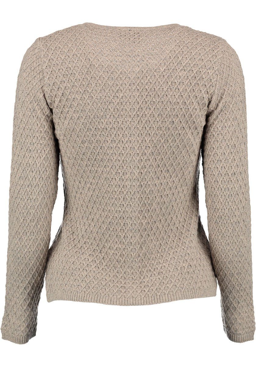 OS Trachten Strickjacke Hadeko Damen Trachtenjacke mit Zopfmuster – Bild 2 von 2