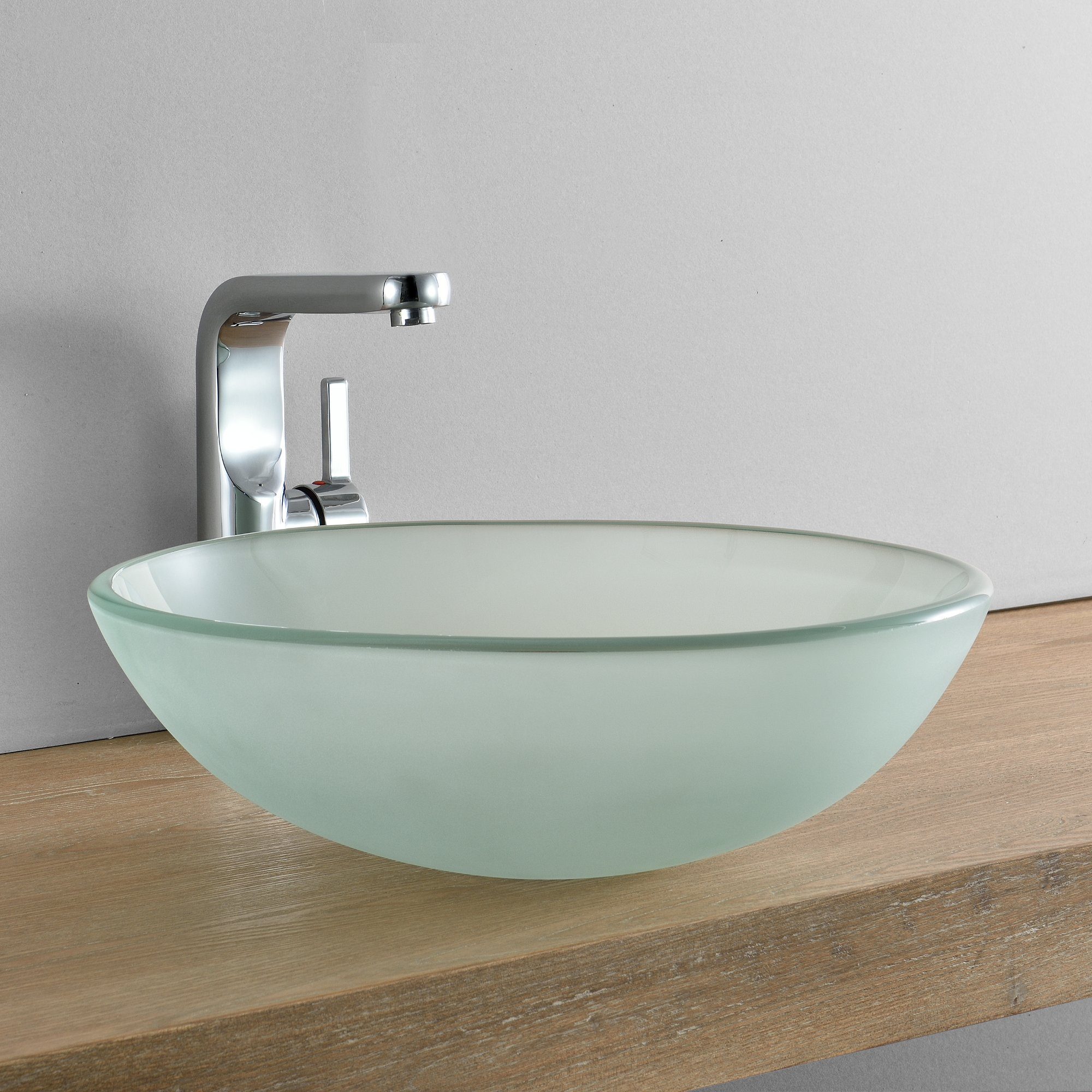 neu.haus Waschbecken, »Jarvis« Glas Aufsatzwaschbecken rund matt online  kaufen | OTTO