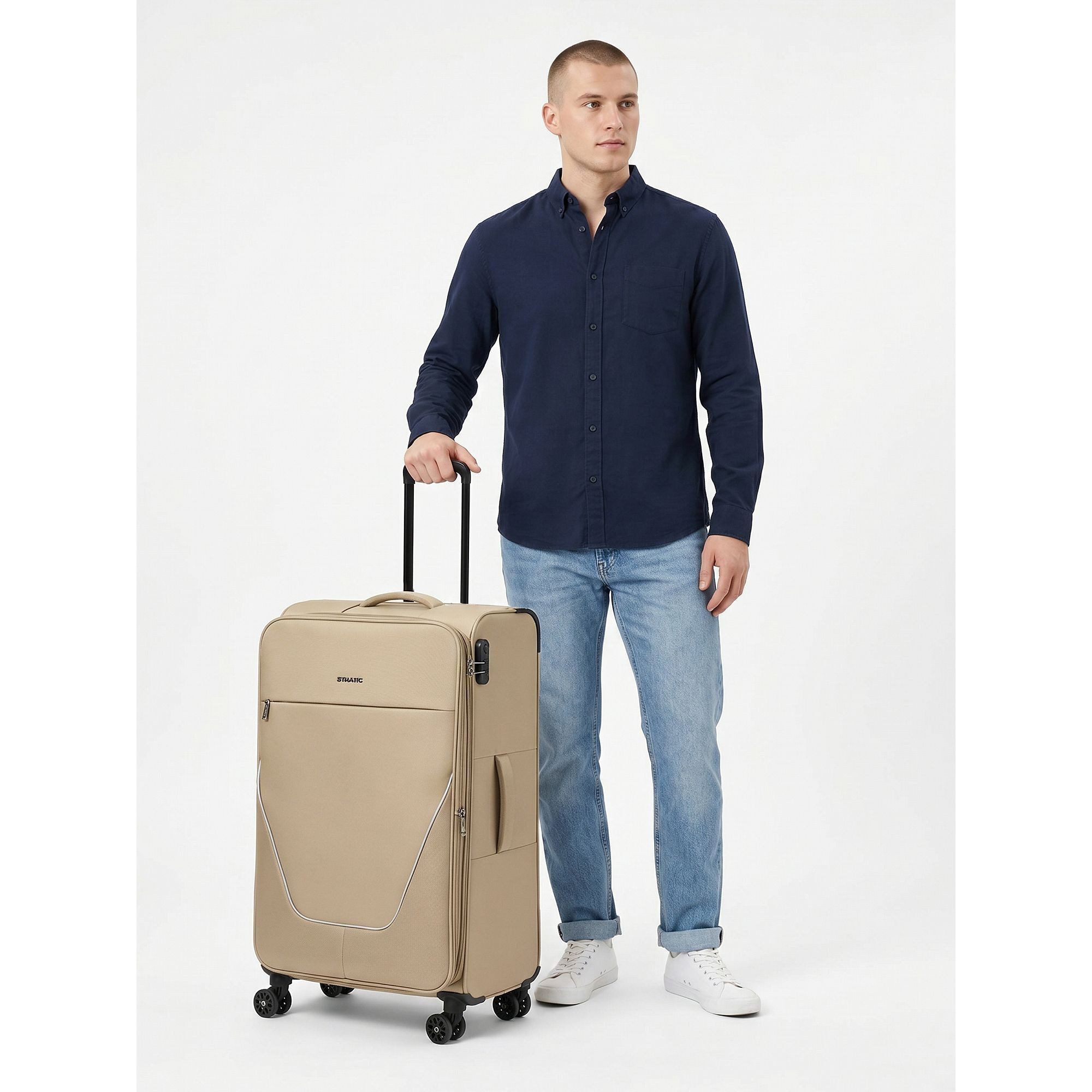 Stratic Weichgepäck-Trolley taska, 4 Rollen, Polyester