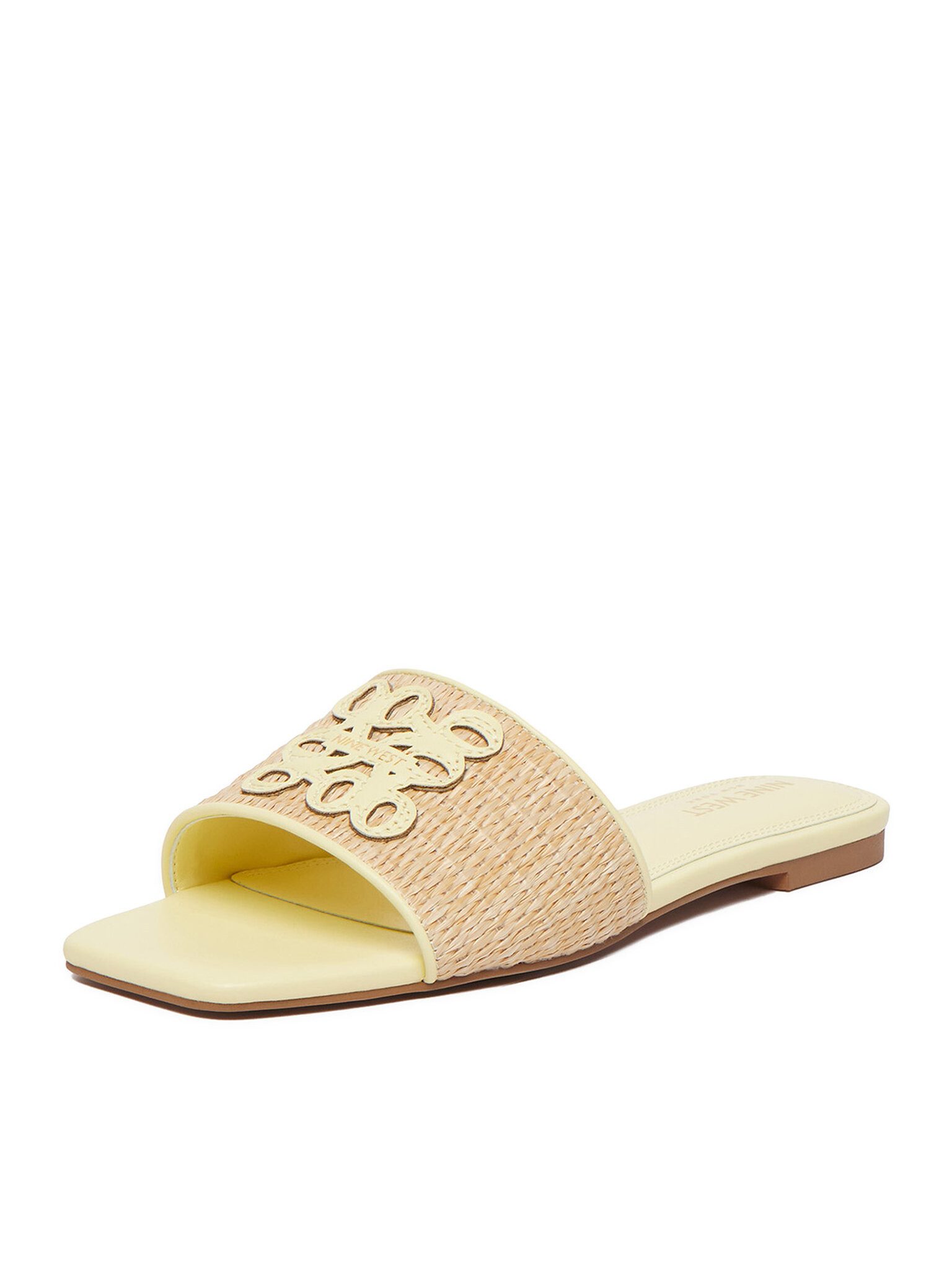 Nine West Nine West Frauen-Flip-Flops Beige NINE WEST-CEO-SMRL393661 Gelb Badepantolette