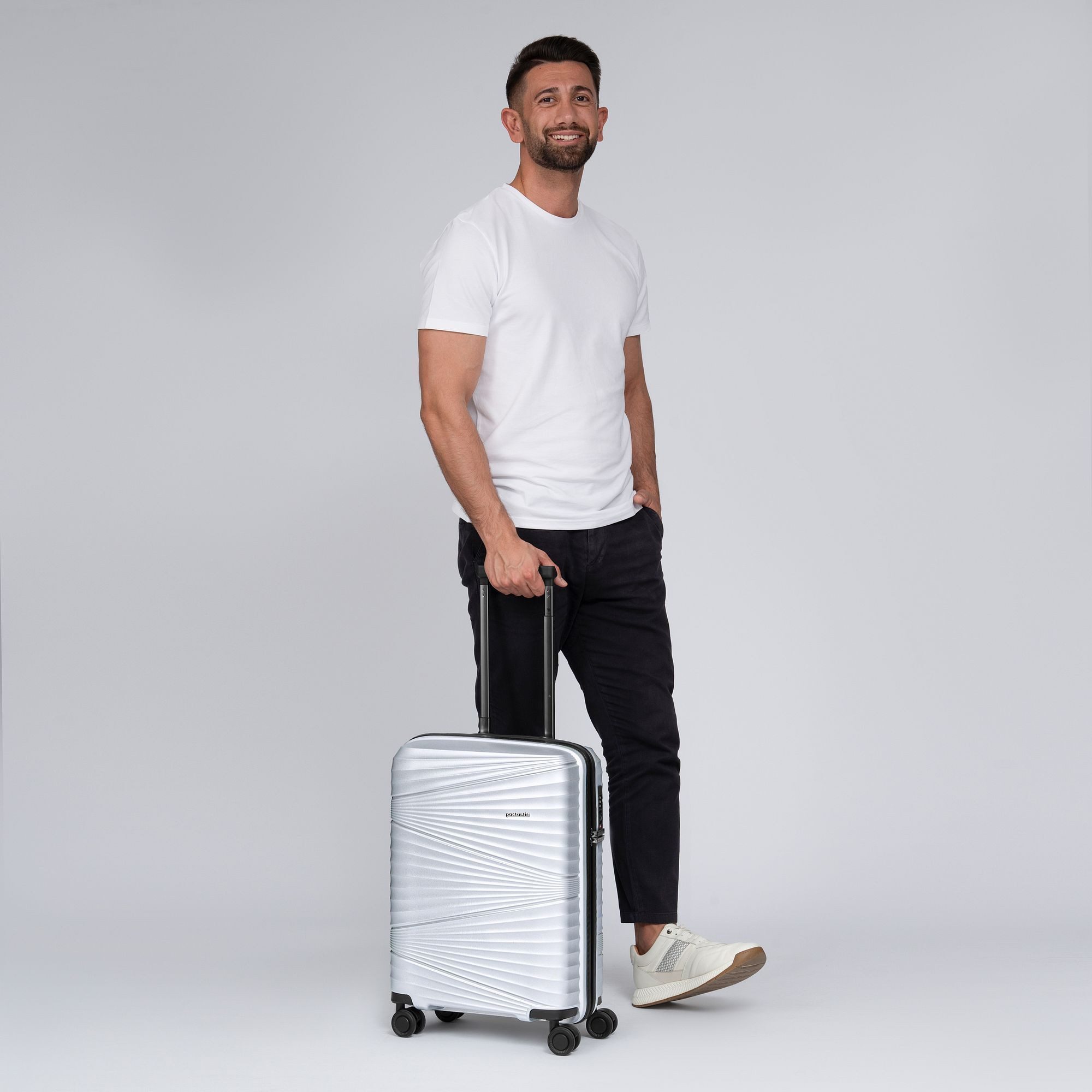 Pactastic Handgepäck-Trolley Collection 02, 4 Rollen, Polypropylen günstig online kaufen