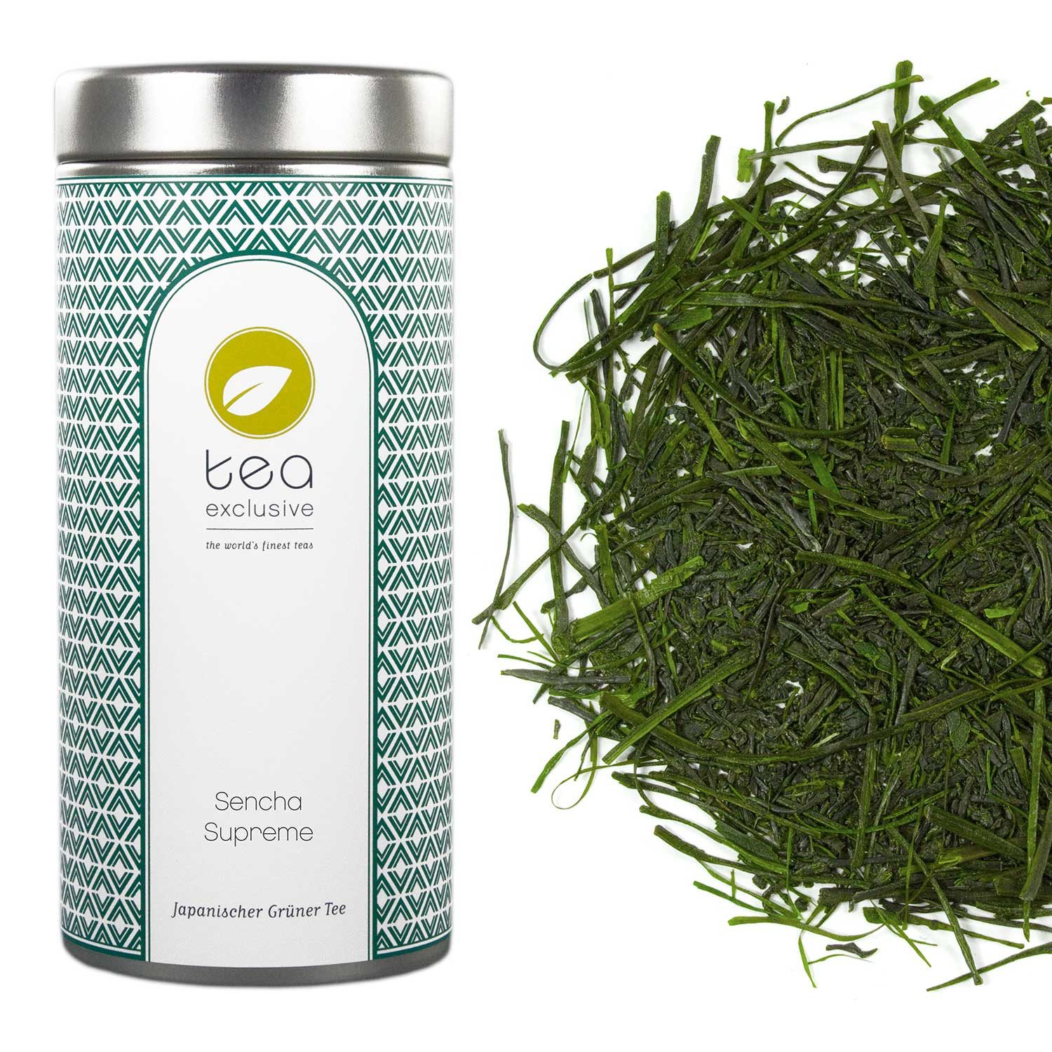 tea exclusive Tee Shincha Supreme BIO, Japanischer Grüner Tee, Japan, 70g, Lieblich-blumiger Eindruck, keine dominante Grasnote, frische vegetale