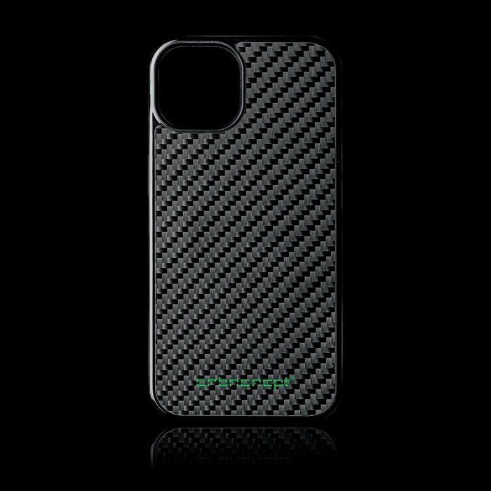 CRBNCNCPT Handyhülle Carbon Fiber iPhone 12/13/14 Schutzhülle Case Hardcover Schwarz Herren Carbon Fiber