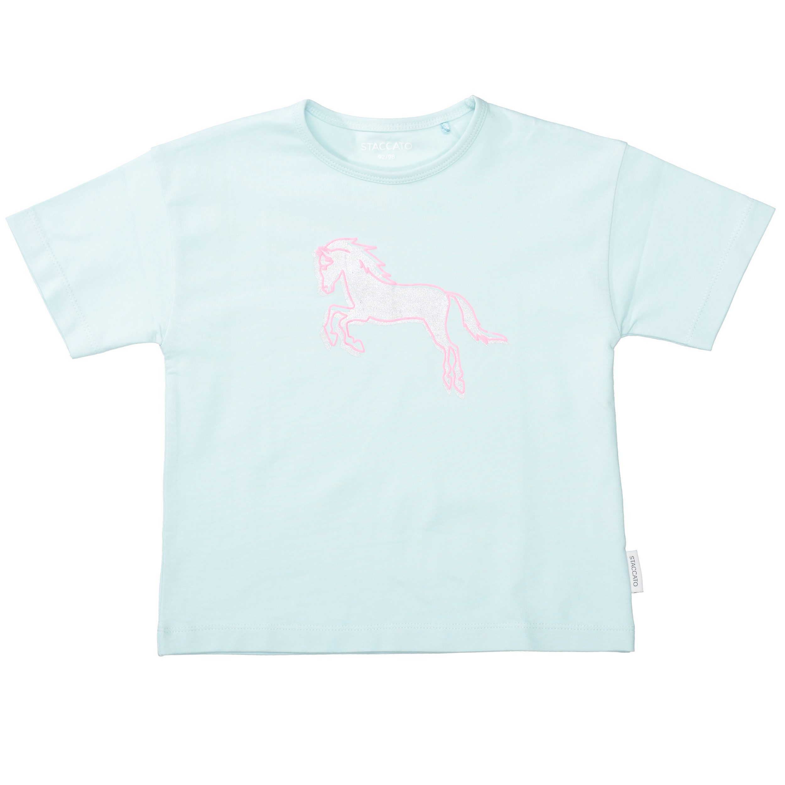 STACCATO T-Shirt (2-tlg) 2er Pack, mit Pferde-Motiv, für Girls