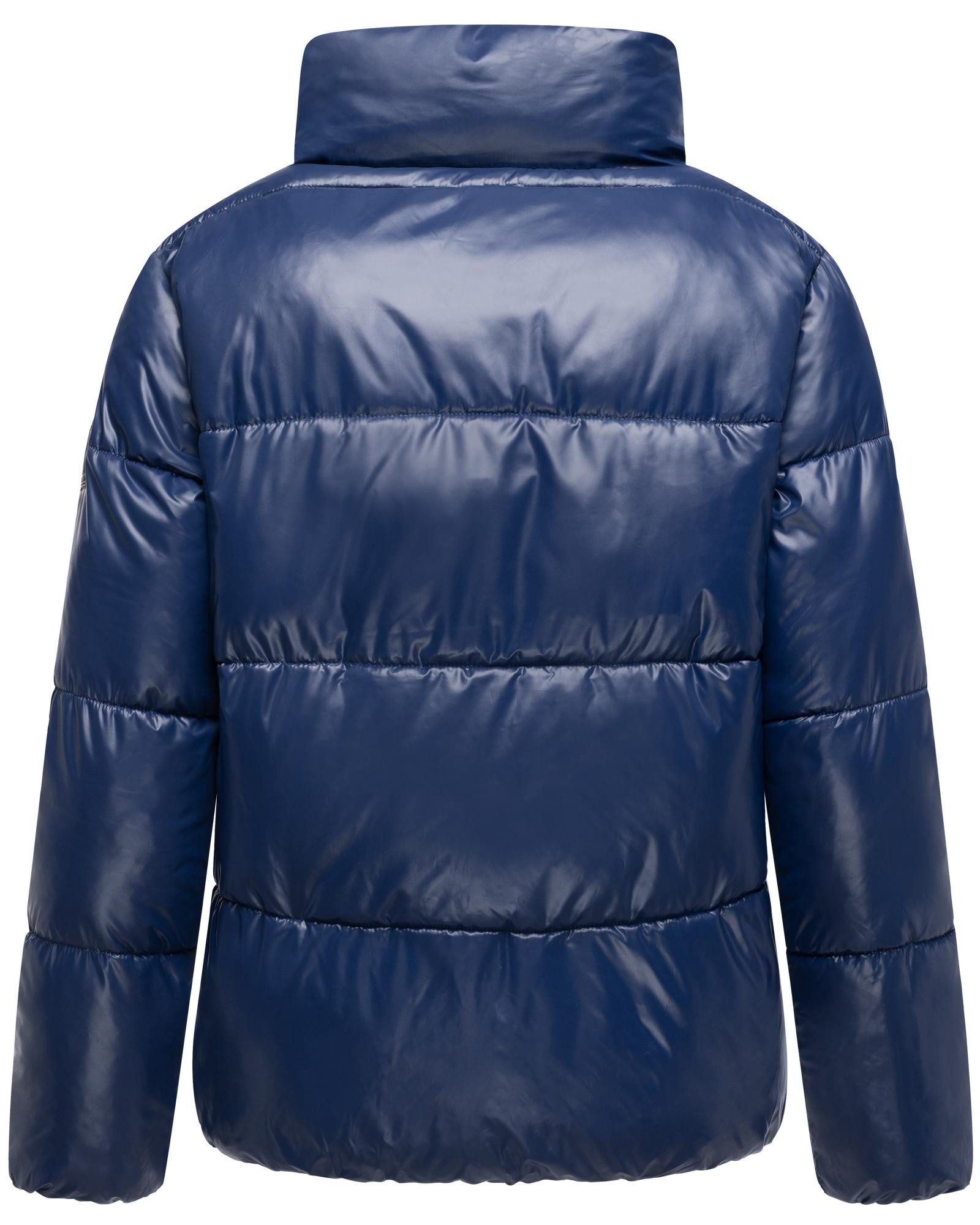 Navahoo Kurzjacke Eispracht 14 Kurze gesteppte Damen Winterjacke – Bild 3 von 5