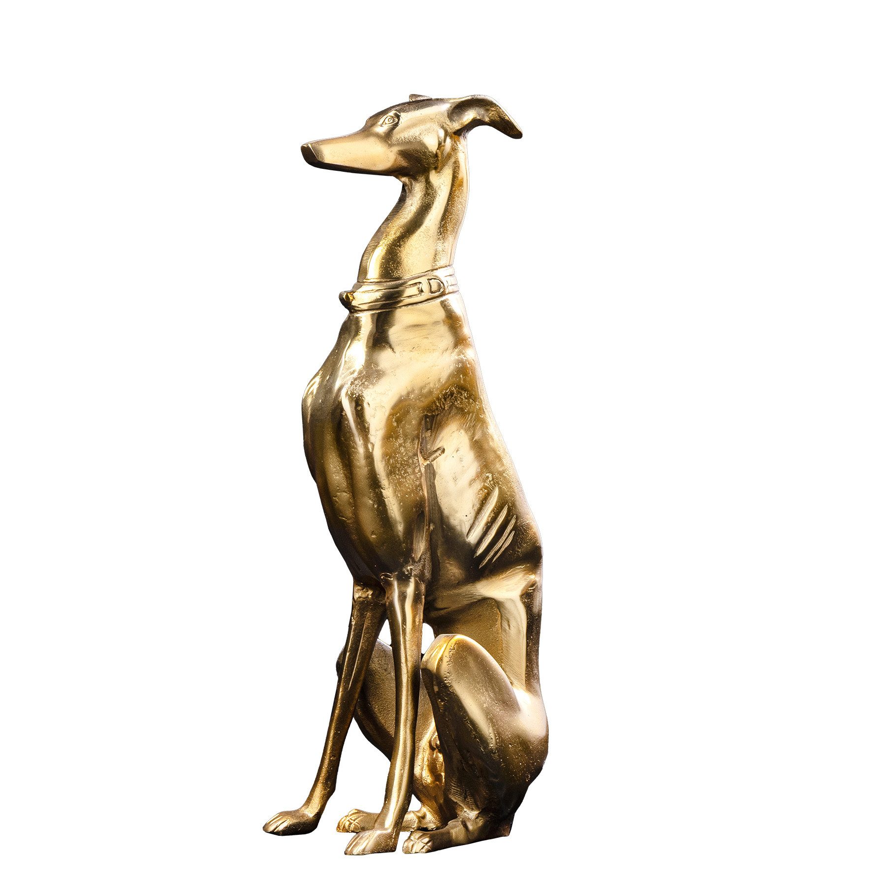 riess-ambiente Tierfigur GREYHOUND 70cm gold · günstig online kaufen