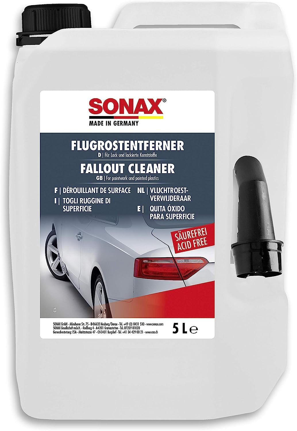 Sonax SONAX FlugrostEntferner säurefrei 5 L Lackpolitur