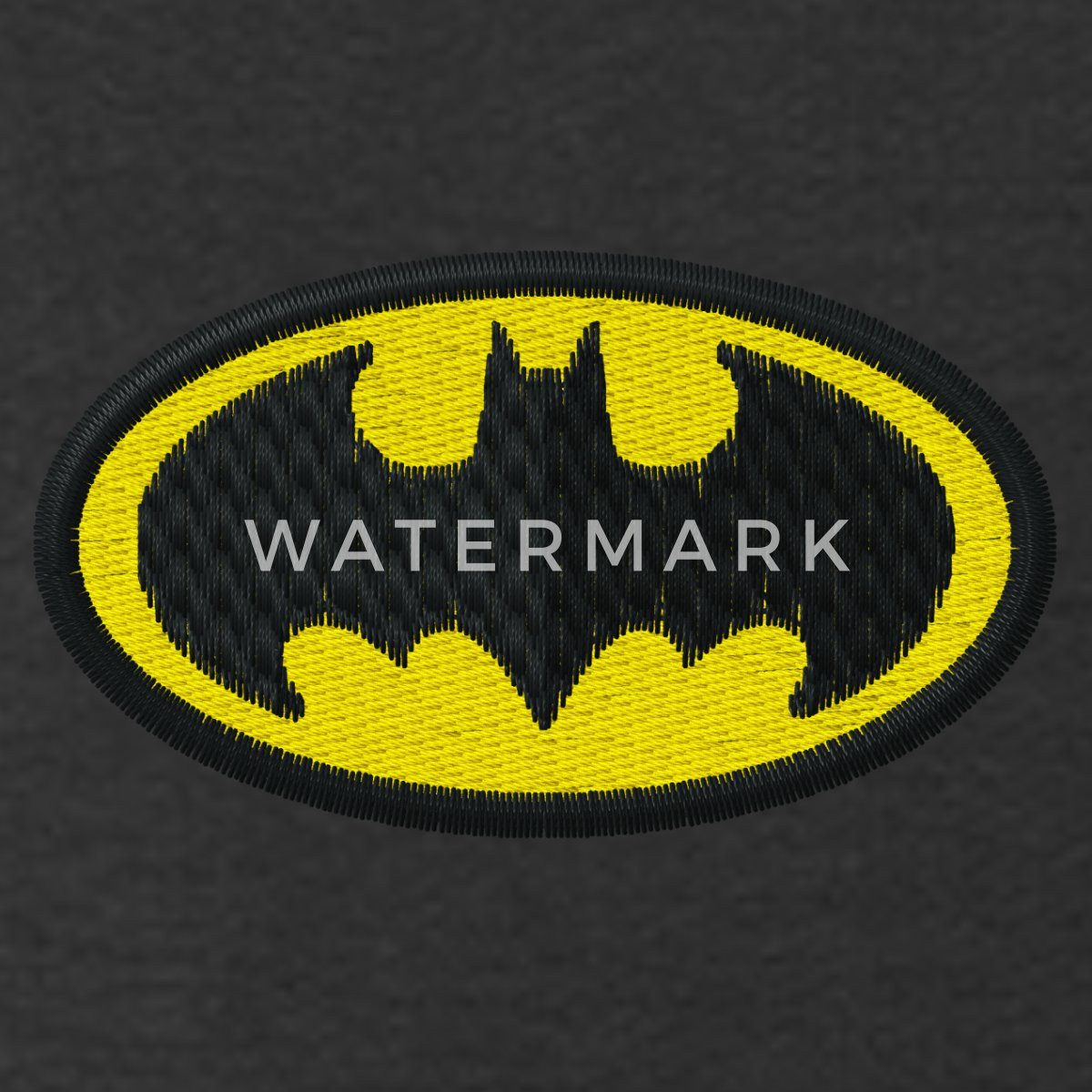 Spreadshirt Sweatshirt DC Comics Batman Original Logo Stick Kinder Premium Pullover (1-tlg)