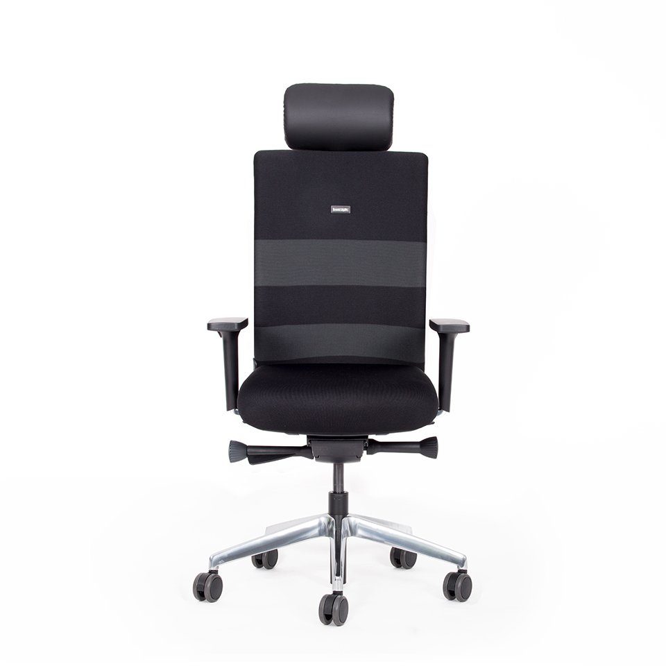 lento Bürostuhl AGILIS AG10, Ergonomischer Bürostuhl gegen Rückenschmerzen, TÜV/GS GEPRÜFT