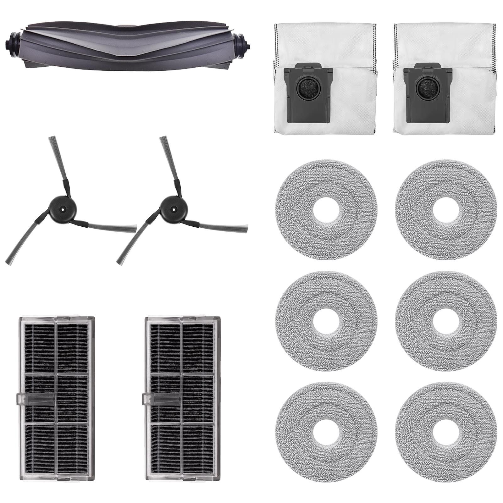 VERCO Reinigungsbürsten-Set Reinigungskit für Dreame, X40 Master, (13-tlg), Ersatz Teile Set Wartungskit Filter Seitenbürste Zubehör Bürste