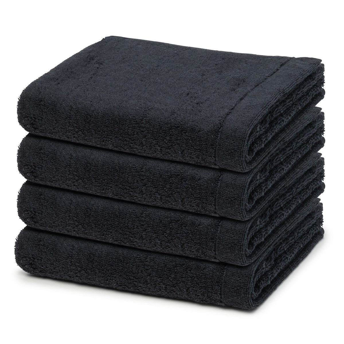 Cawö Handtuch Set Lifestyle, Walkfrottee (Spar-Set, 4-St), 4 X Handtuch im Set - Baumwolle - Saugstark