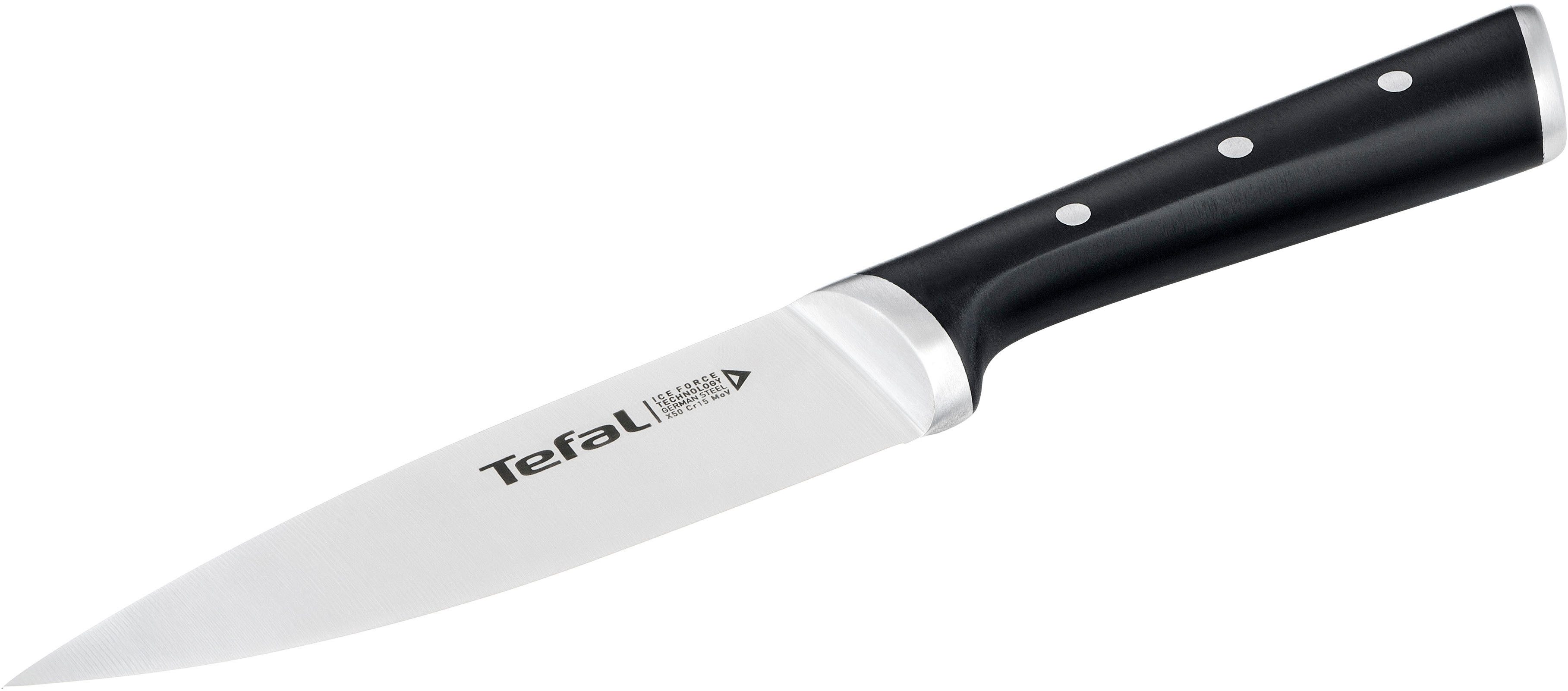 Tefal Поварские ножи Ice Force, 15 cm, Eishärtungstechnologie, Klinge aus deutschem Edelstahl
