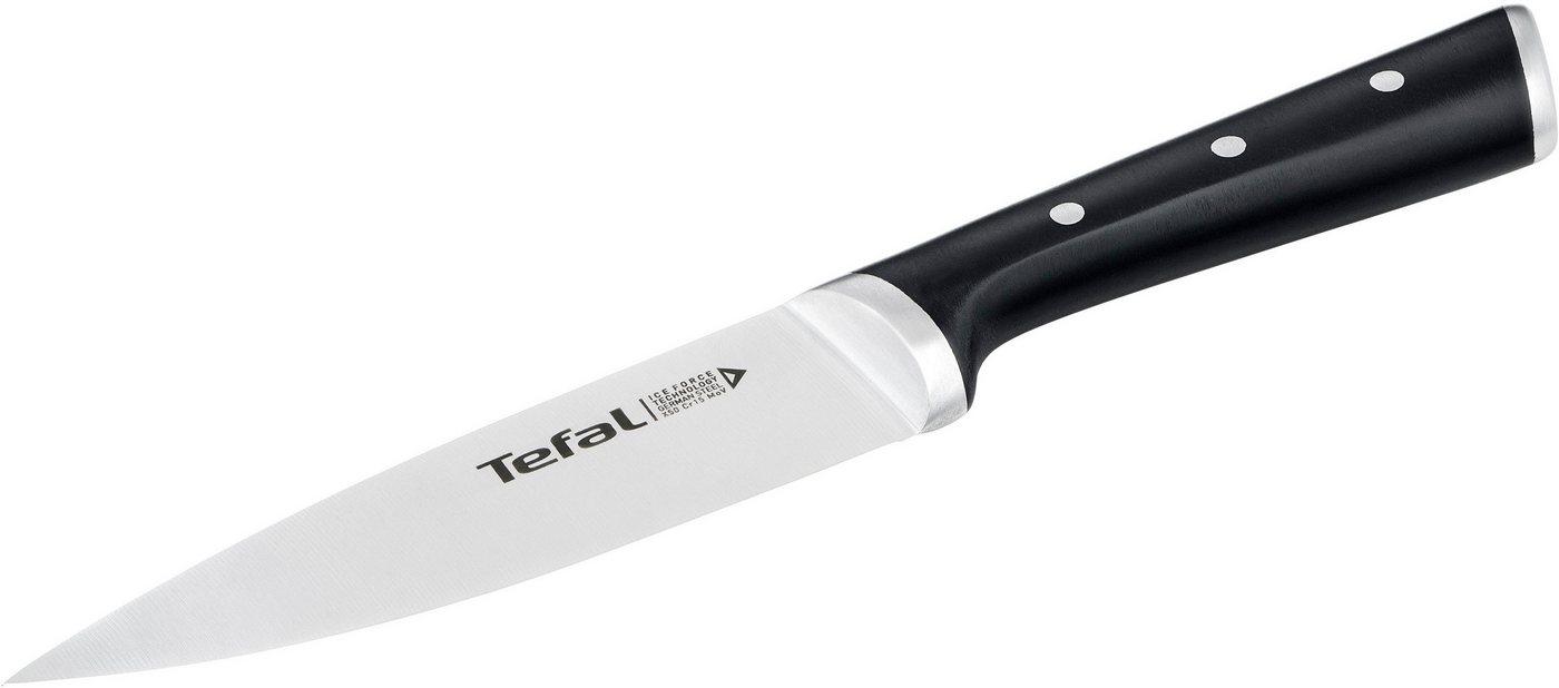 Tefal Kochmesser Ice Force 15 cm, Eishärtung, Edelstahl Made in Germany, optimale Schärfe