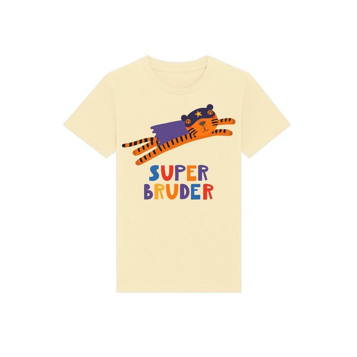 wat? Apparel Print-Shirt Tiger Superbruder (1-tlg)