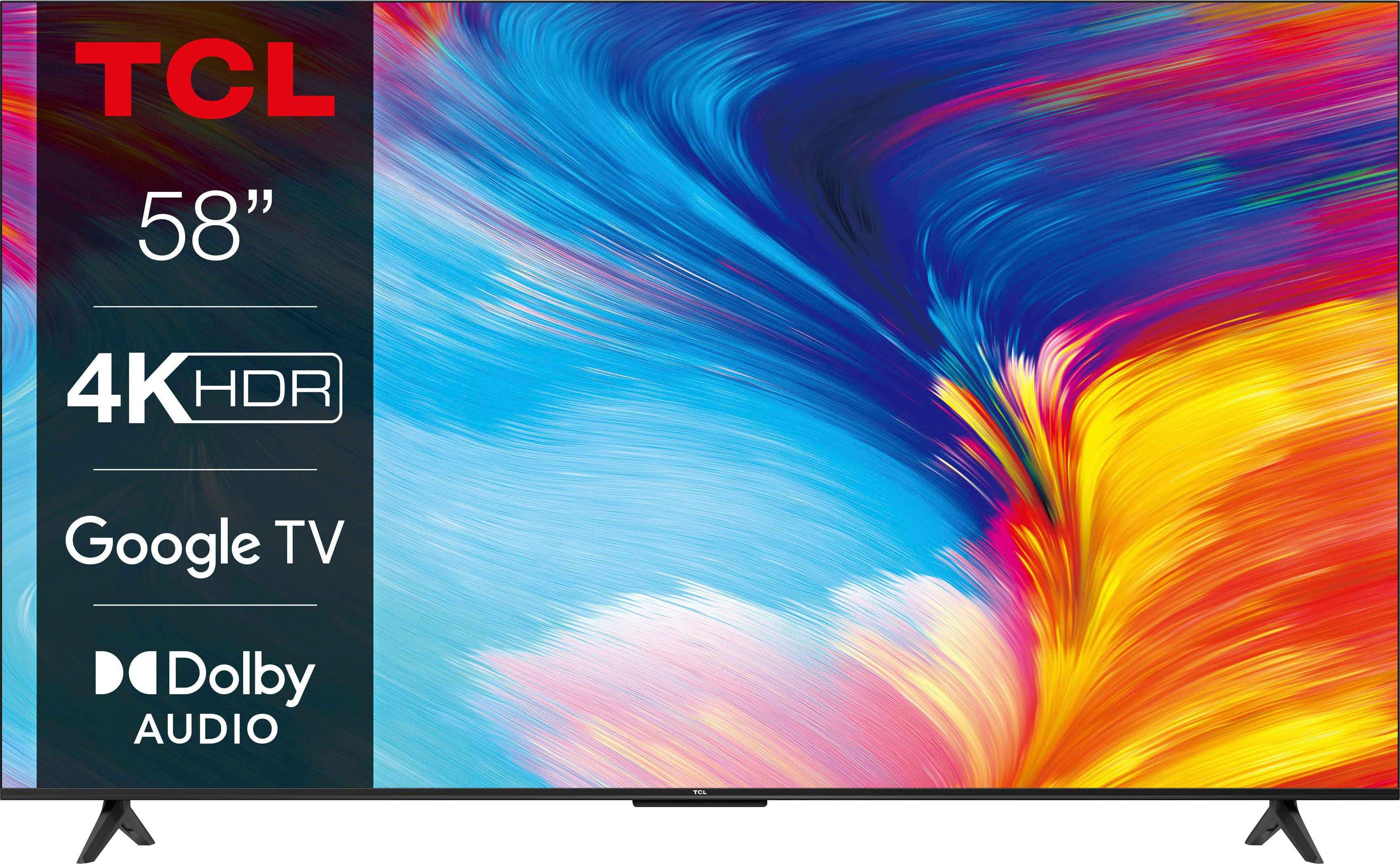 TCL 58P631X1 LED-Fernseher (146 cm/58 Zoll, 4K Ultra HD, Google TV)