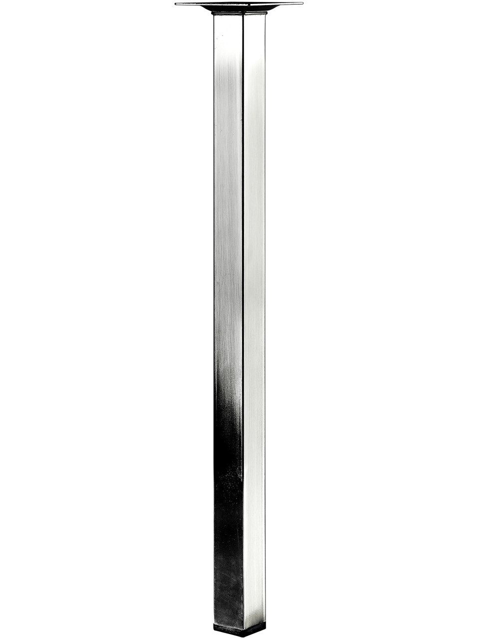 Hettich Tischbein Hettich Tischbein Edelstahl Optik 25 x 25 x 400 mm