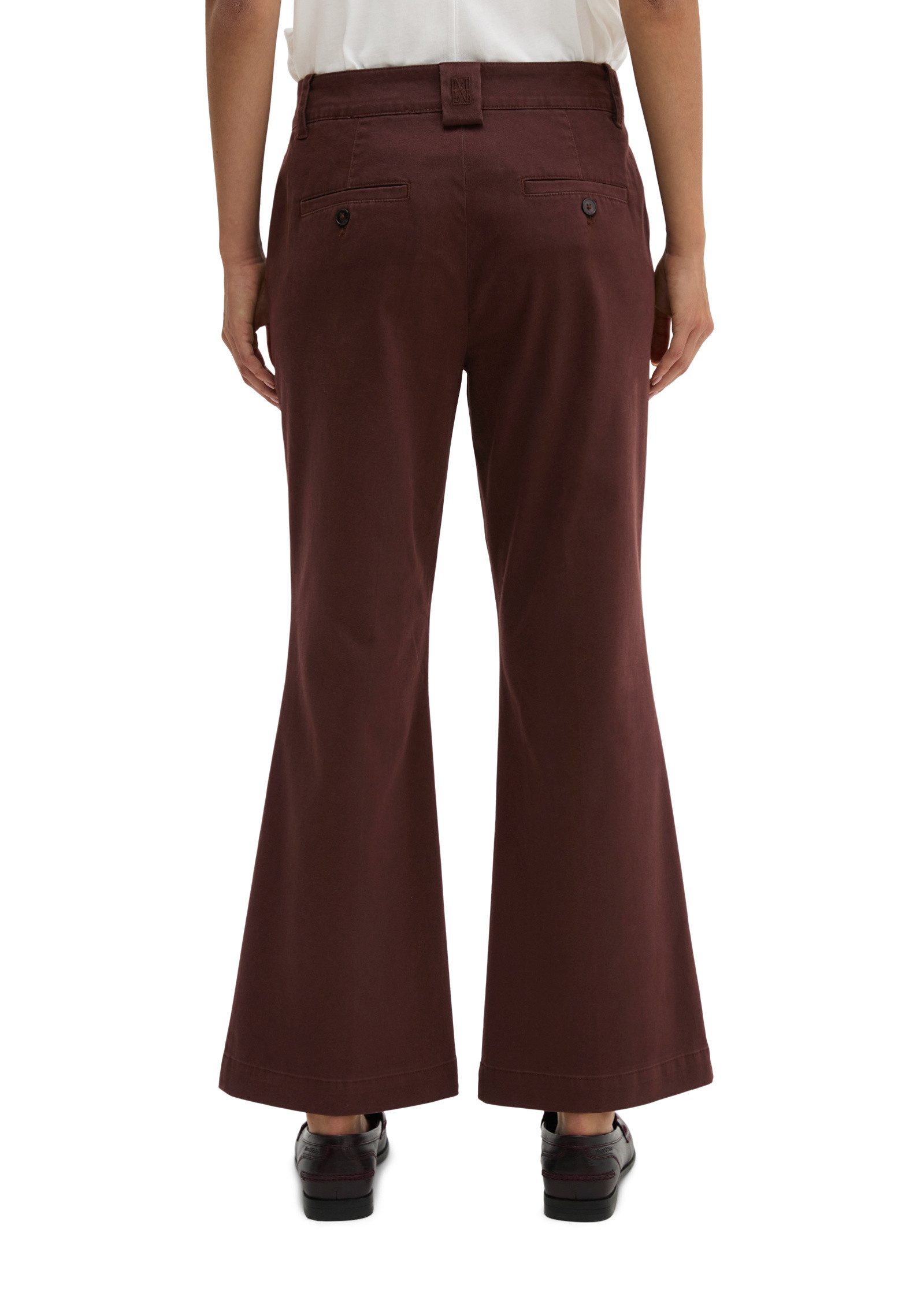 Marc O'Polo Chinohose aus Baumwoll-Stretch-Satin