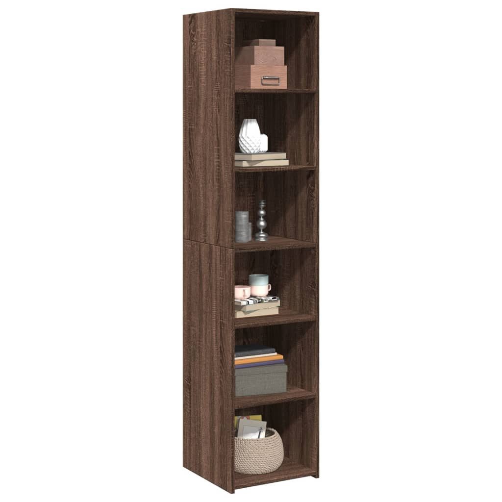 vidaXL Highboard Highboard Braun Eichen-Optik 40x41x185 günstig online kaufen