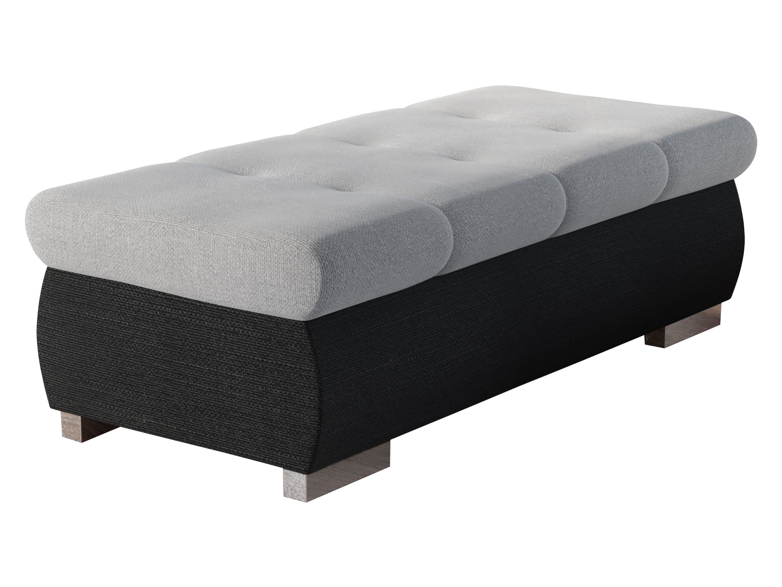 MIRJAN24 Polsterhocker Orkan Groß, Holzkonstruktion, 120x60x39 günstig online kaufen